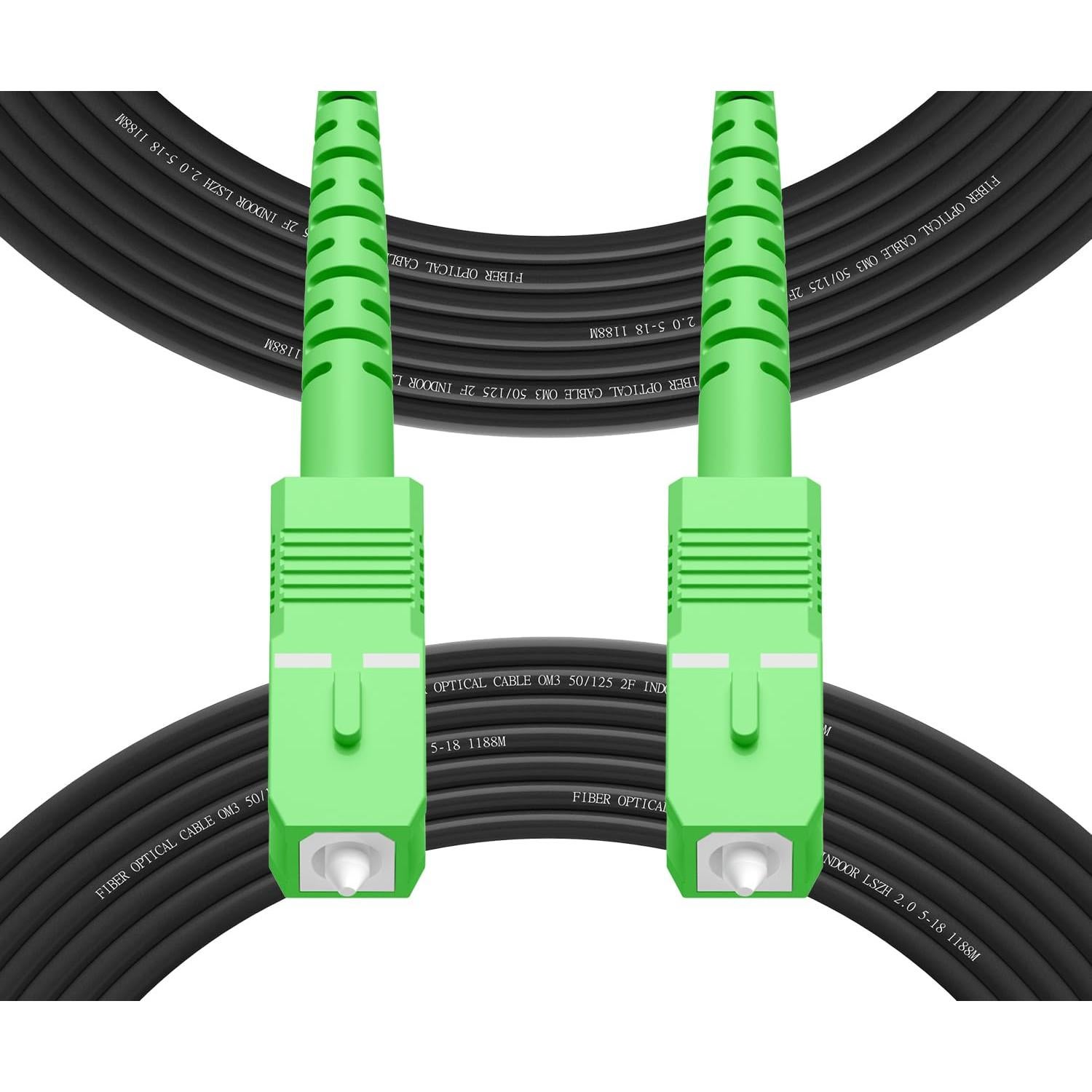 Cable de Fibra Óptica Fibergaga SC/APC 3M Exterior Blindado
