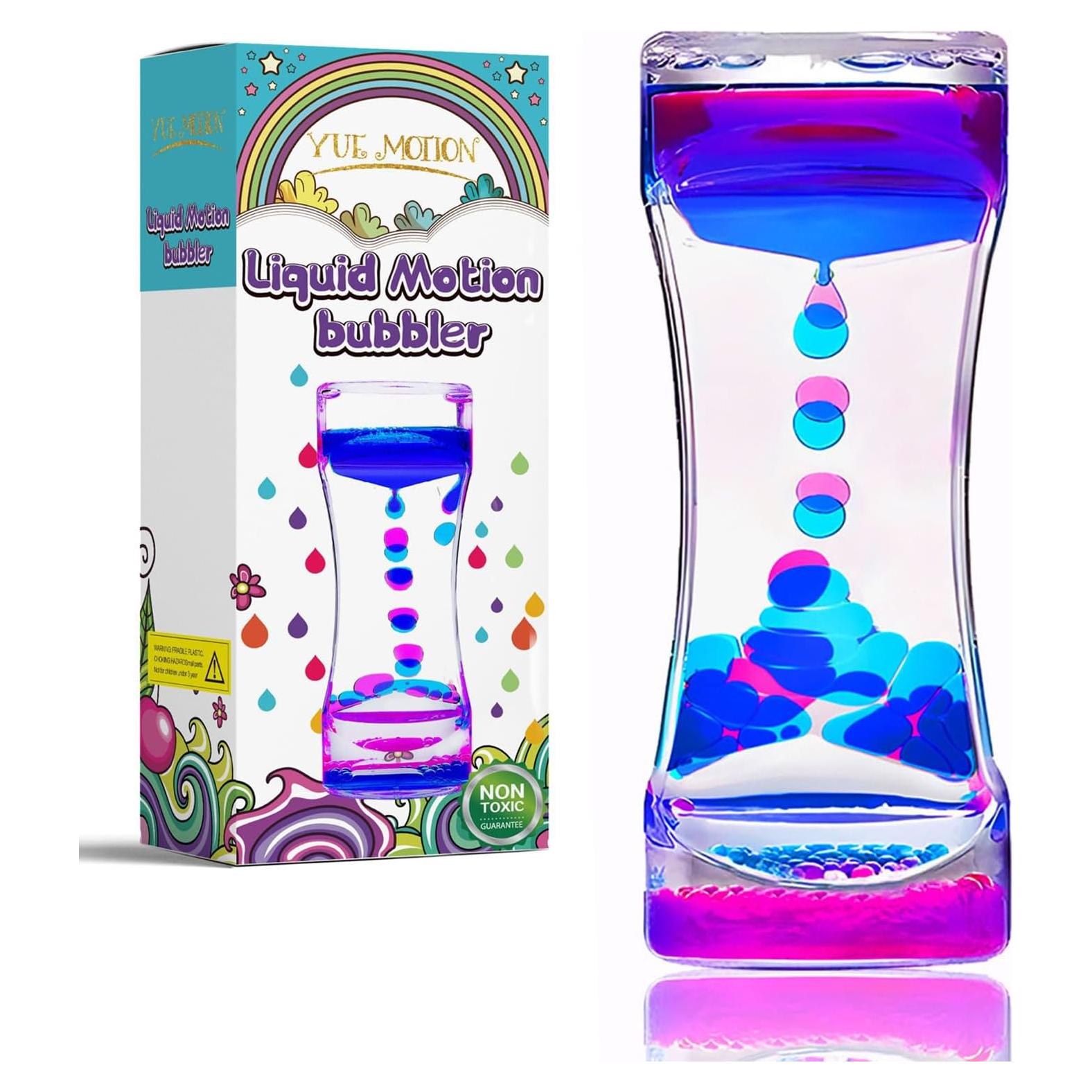 Tubo Sensorial Antiestrés YUE MOTION - Juguete Visual 14.1 cm