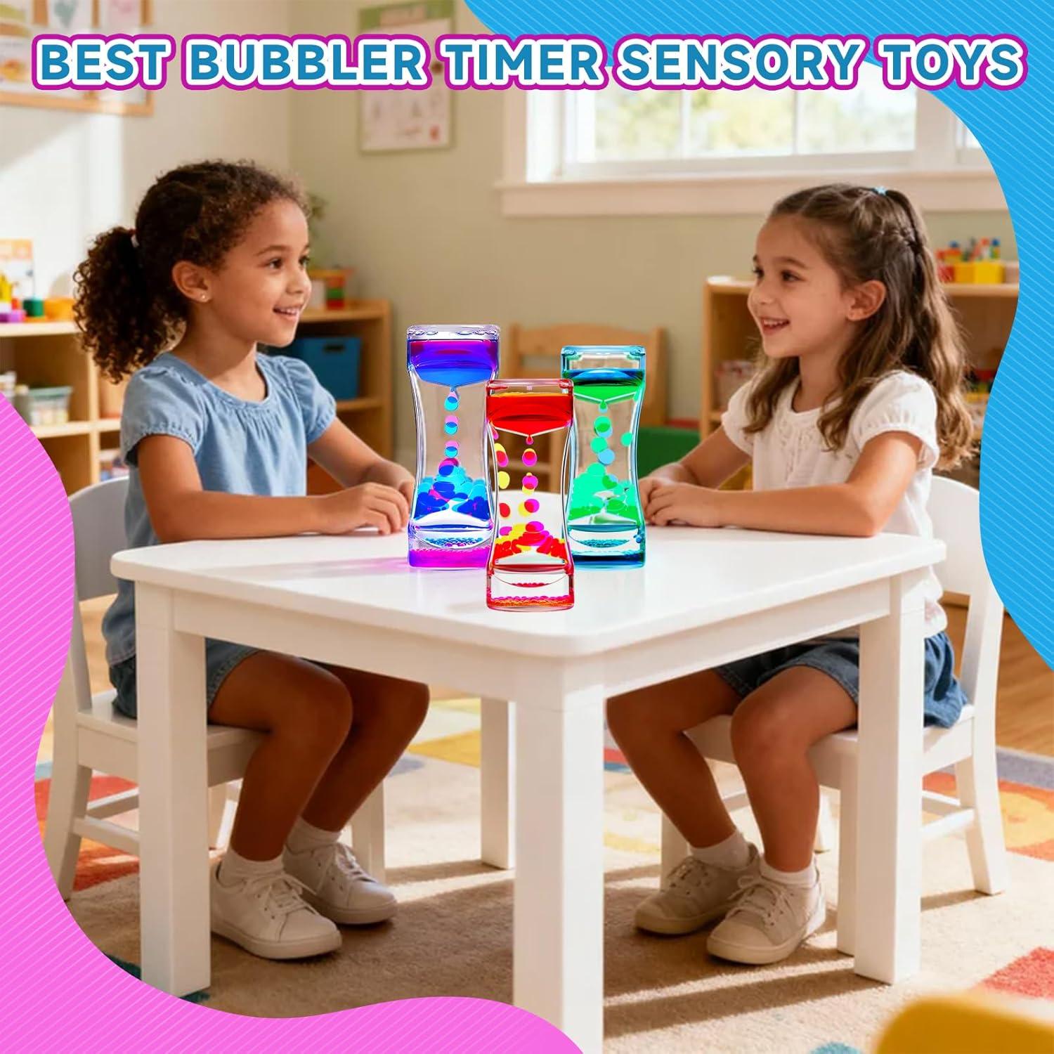 Tubo Sensorial Antiestrés YUE MOTION - Juguete Visual 14.1 cm