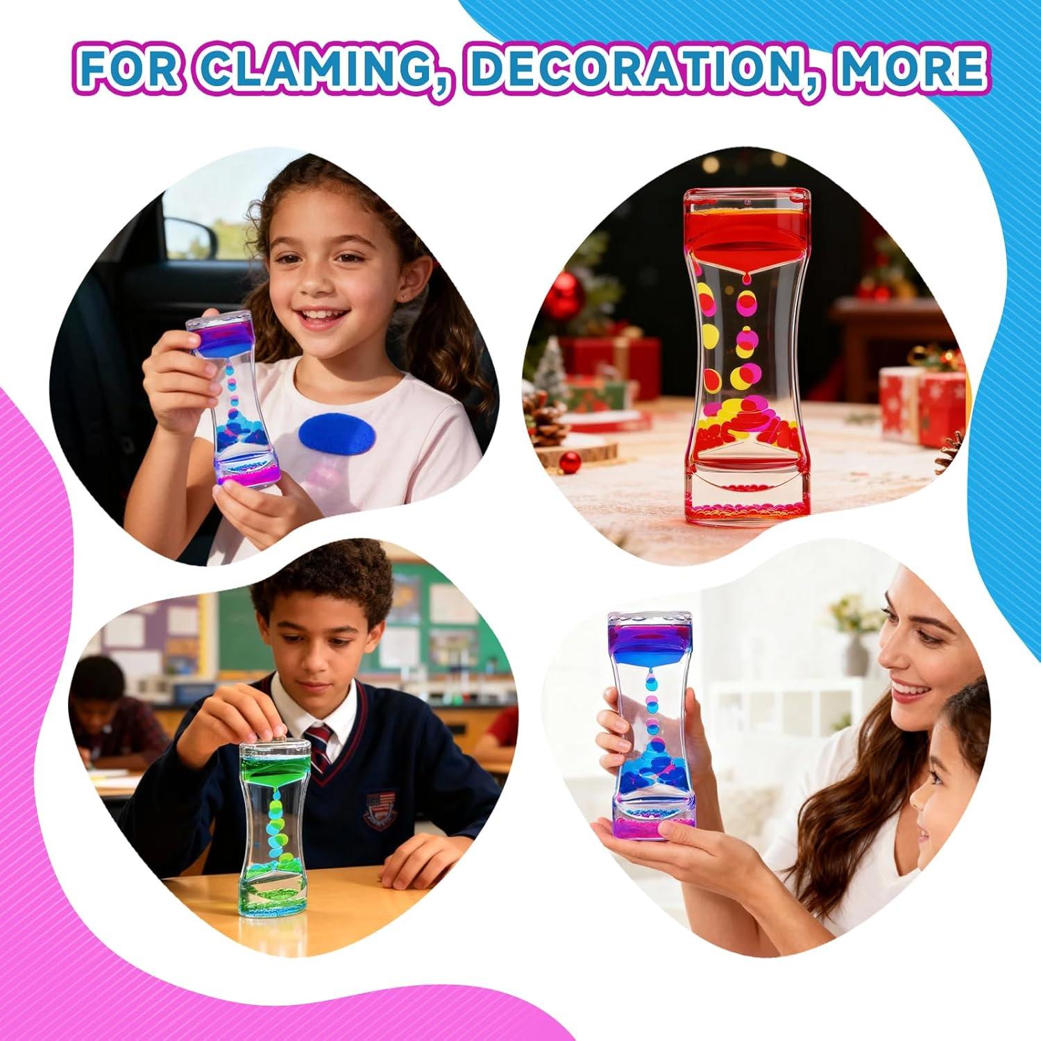 Tubo Sensorial Antiestrés YUE MOTION - Juguete Visual 14.1 cm