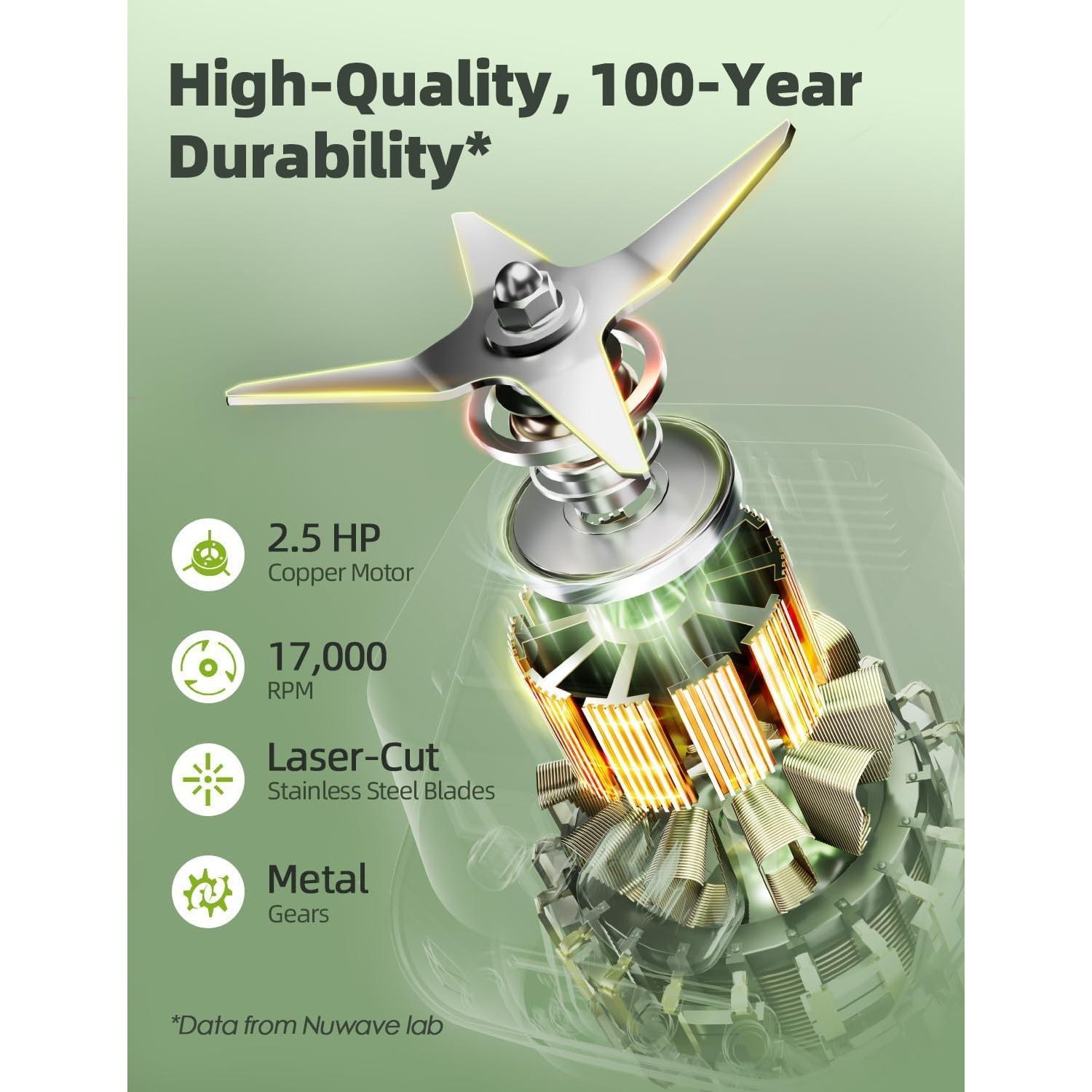 Mezclador Nuwave Infinity 2.5HP 64oz Autolimpiante NSF