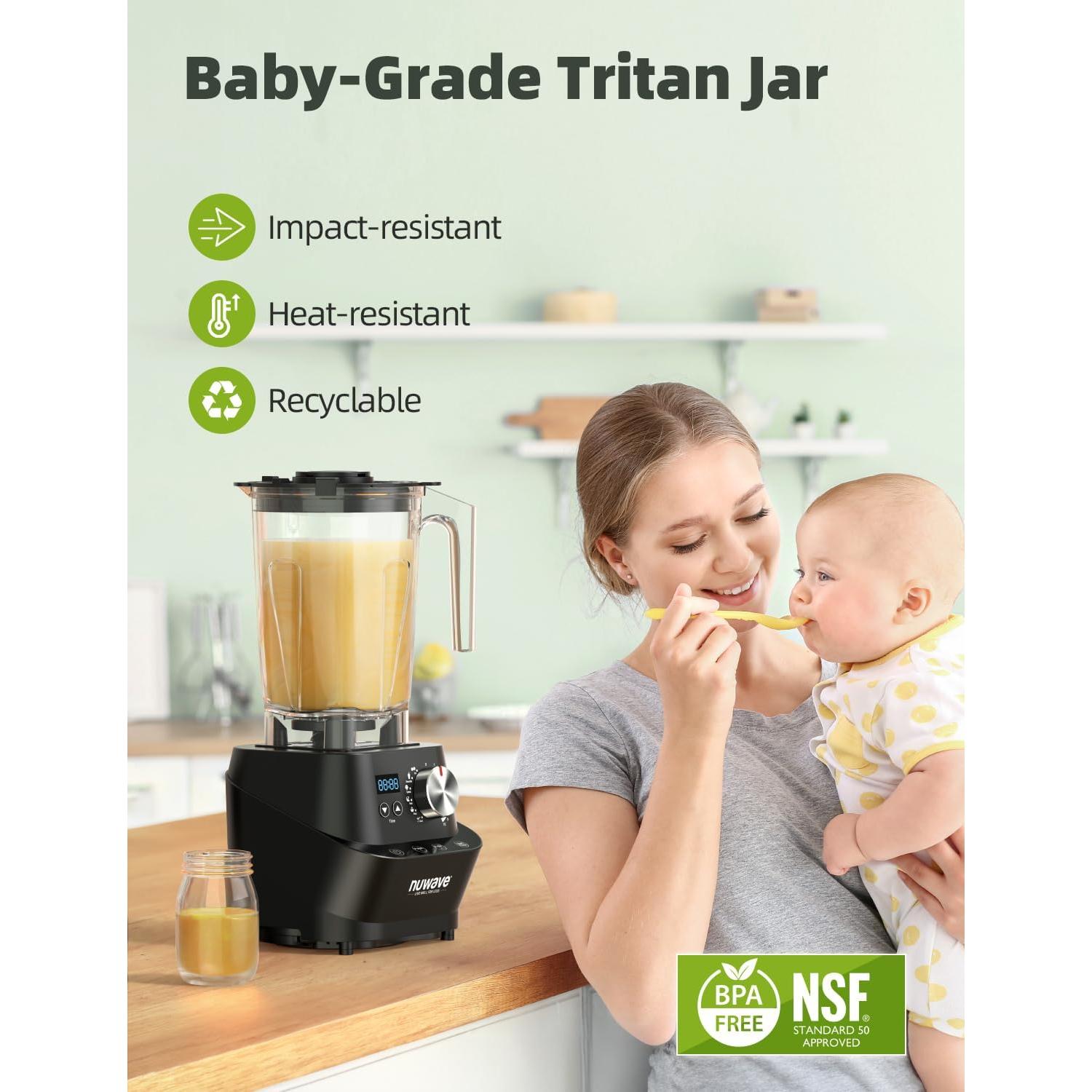 Mezclador Nuwave Infinity 2.5HP 64oz Autolimpiante NSF