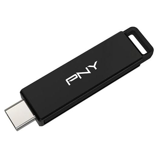 128GB PNY Elite-X Type-C USB 3.2 Gen 1 Flash Drive – 200MB/s Read, Ultra Fast Storage and File Transfers for Type-C Devices