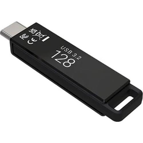 128GB PNY Elite-X Type-C USB 3.2 Gen 1 Flash Drive – 200MB/s Read, Ultra Fast Storage and File Transfers for Type-C Devices