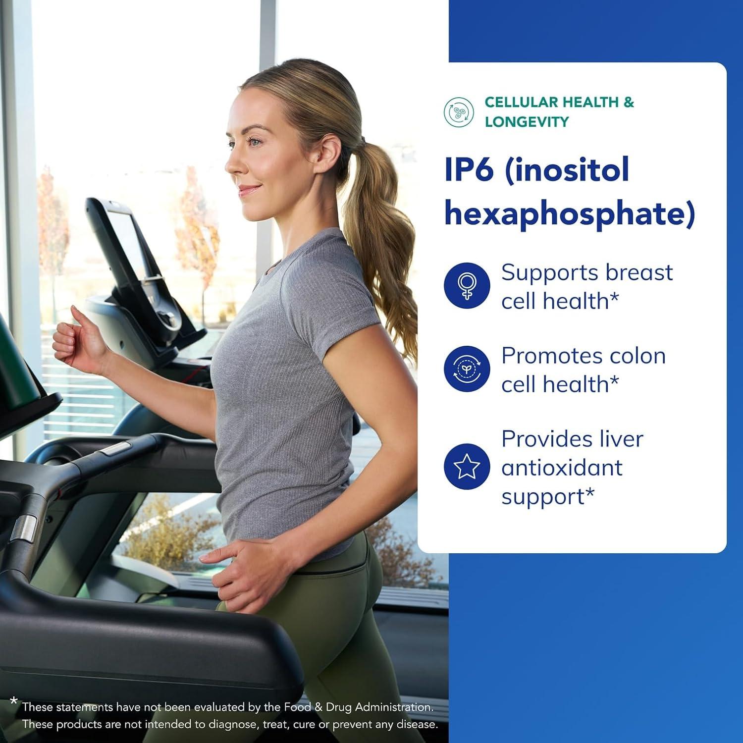 Cápsulas Antioxidantes IP6 Pure Encapsulations 180 Unidades