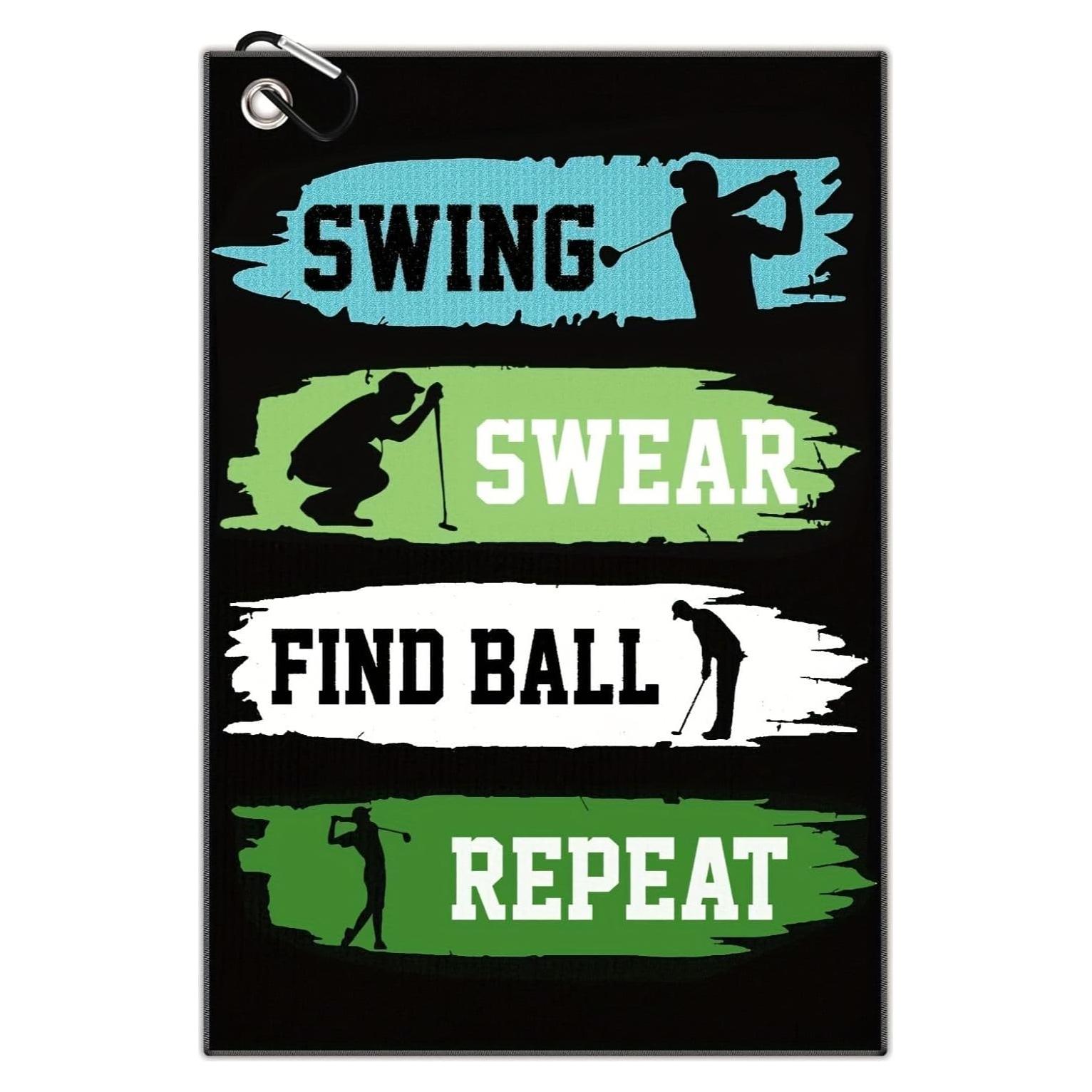 Toalla de Golf Aikiprety Microfibra 40x60cm con Clip