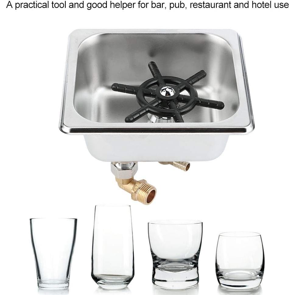 Rociador Automático de Acero Inoxidable Hongzer para Fregadero