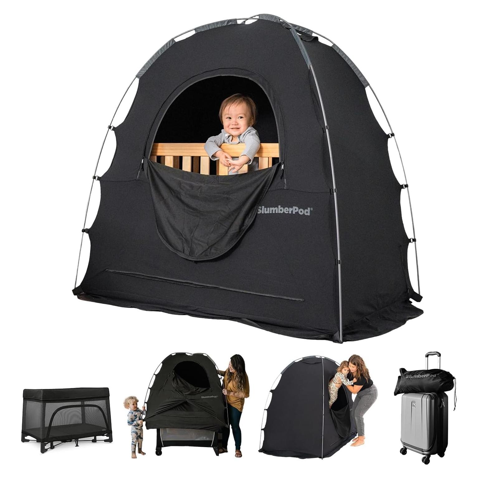 SlumberPod 3.0 Cubierta de Sueño para Bebés y Niños - Negro