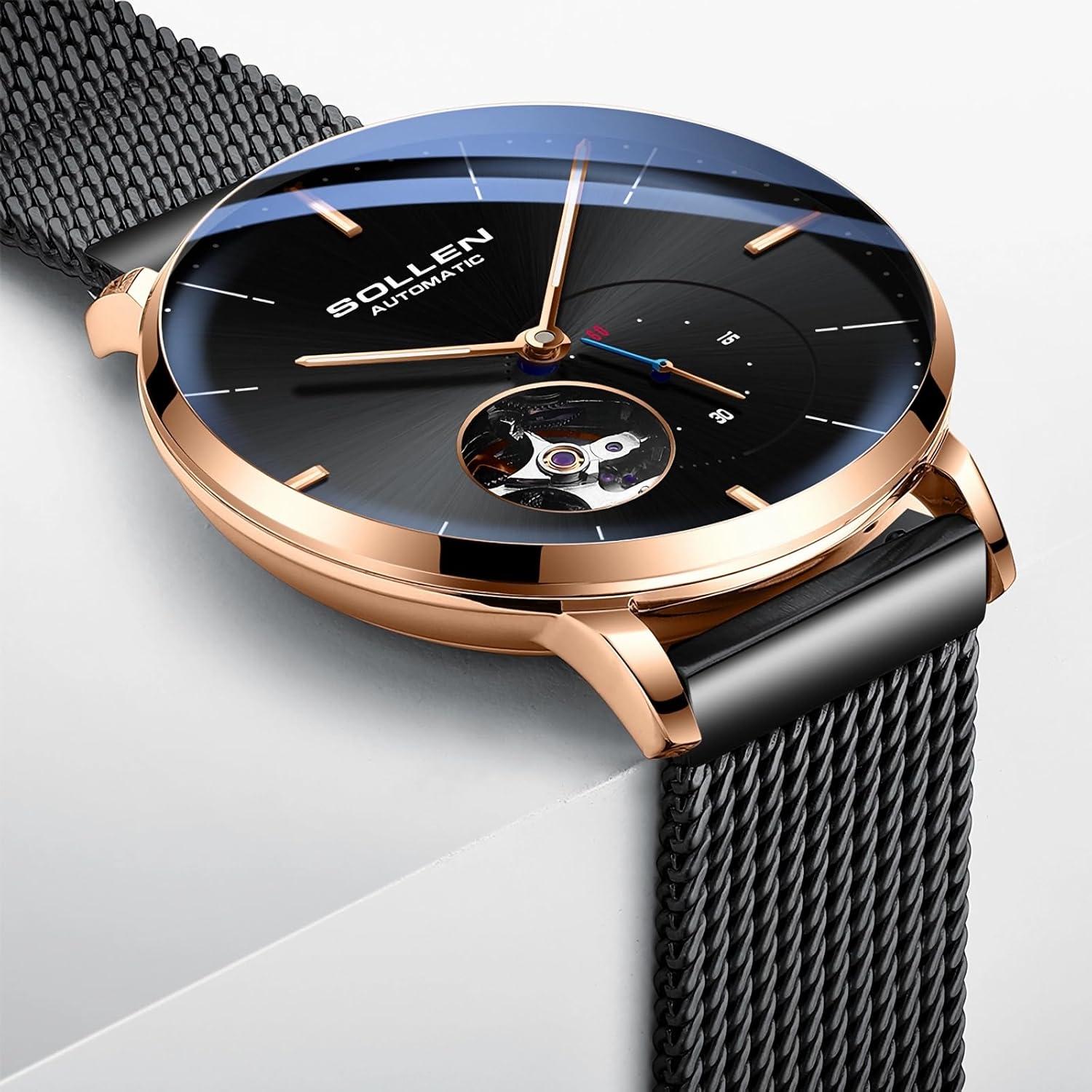 Reloj Automático SOLLEN KY305X-MDHM para Hombres, 42mm