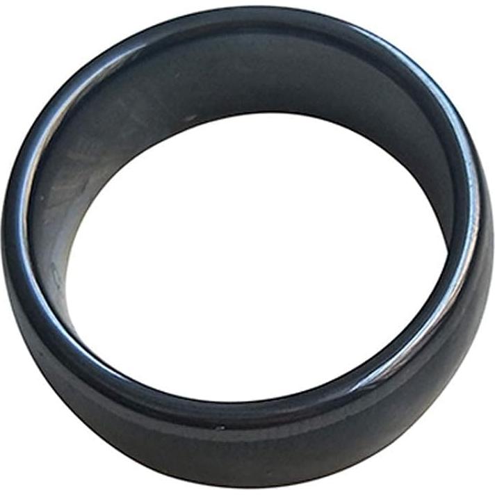 Anillo inteligente RFID T5577 Hecere 18mm Cerámica Negra