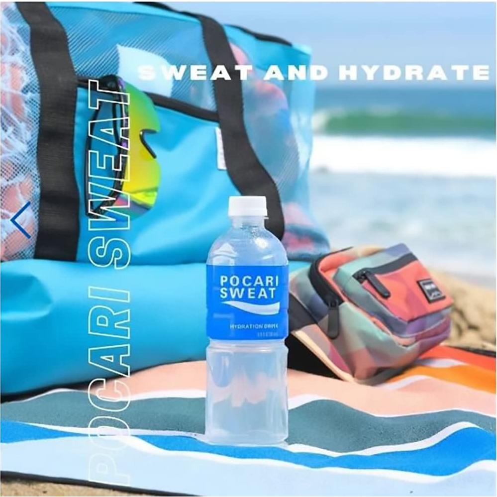 Pocari Sweat Bebida Hidratante 500 ml - Paquete de 12 Botellas