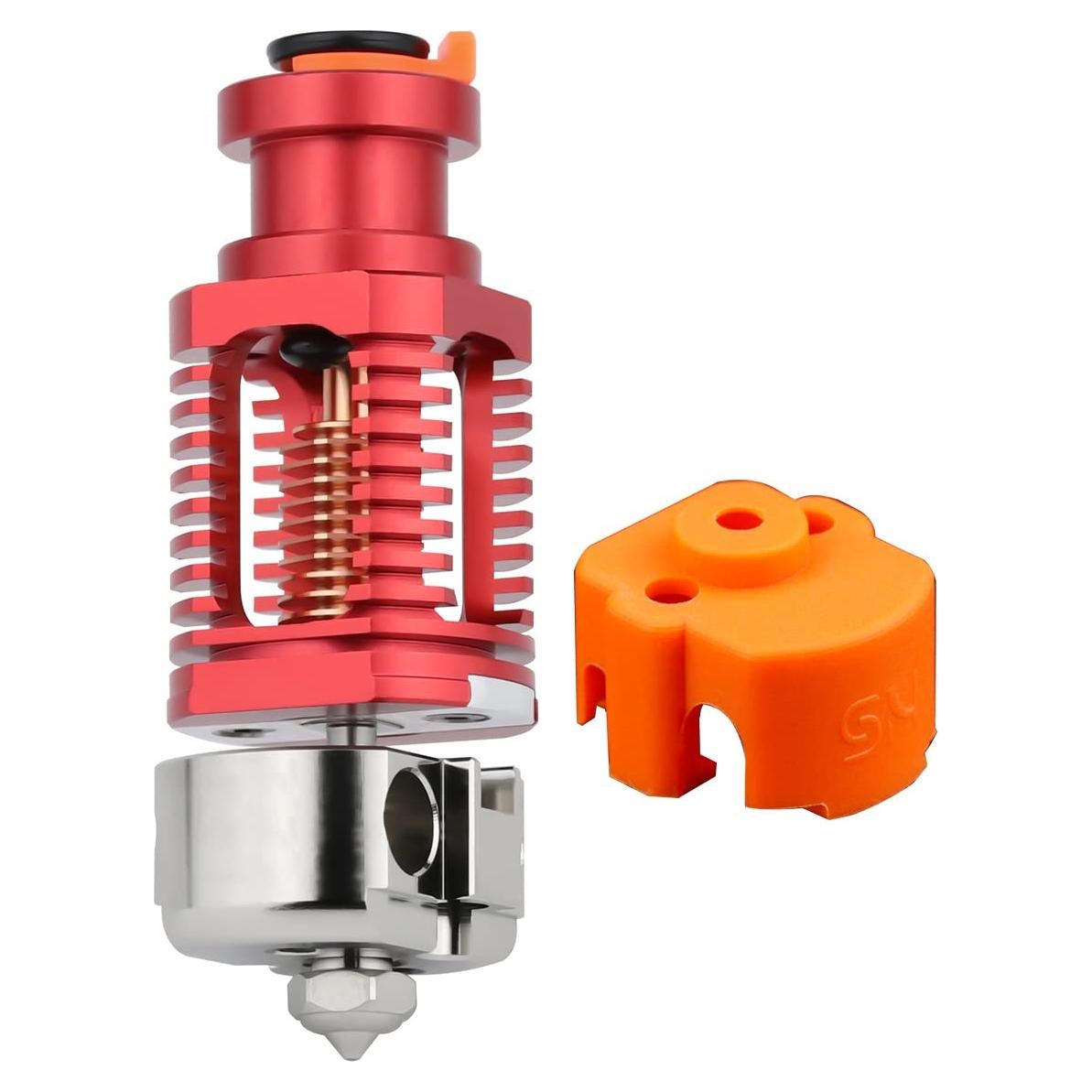 Hotend Red Lizard K1 V6 Cobre Chapado 0.4mm Compatible 3D