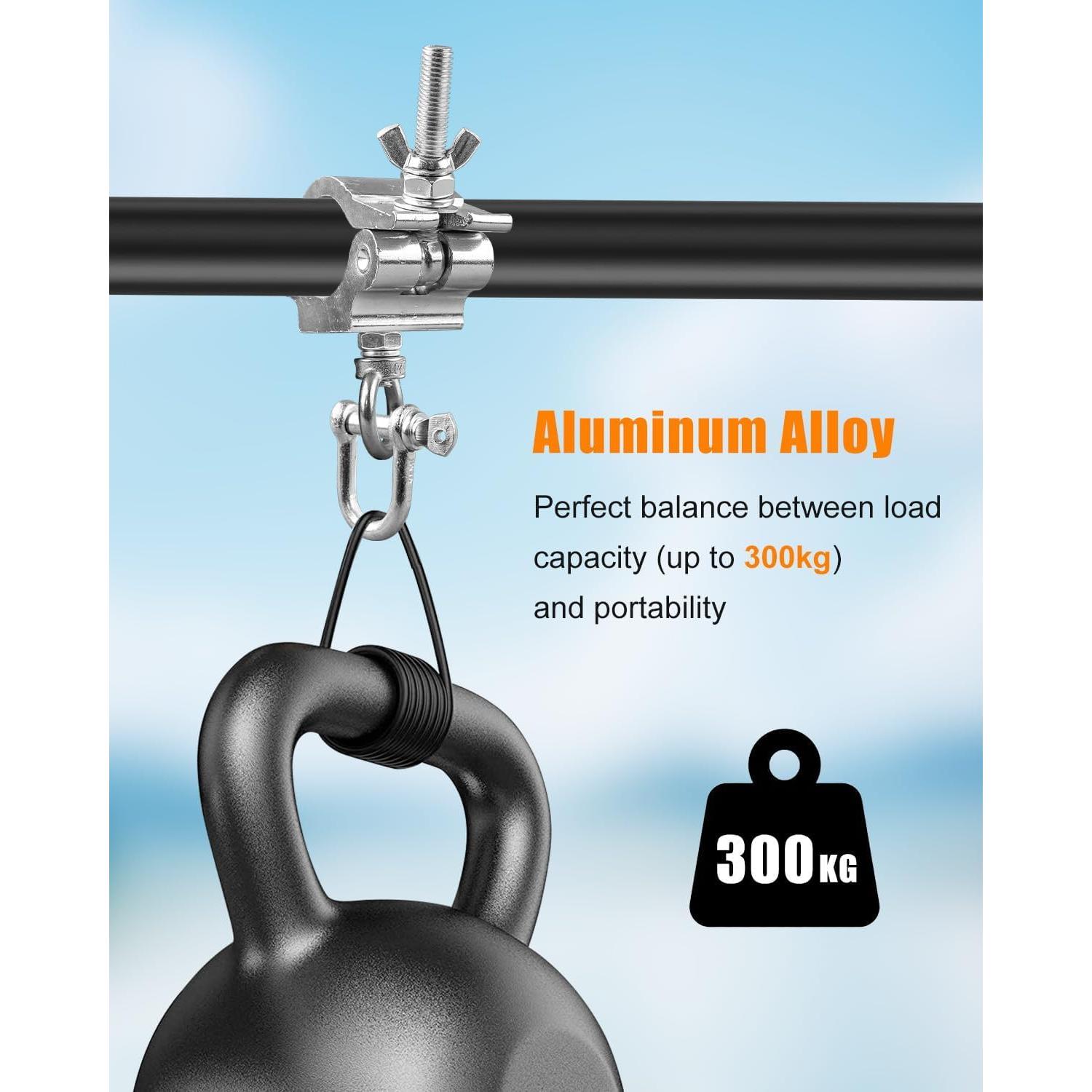 6 Abrazaderas O de Truss de Aluminio para Escenario 40-52mm