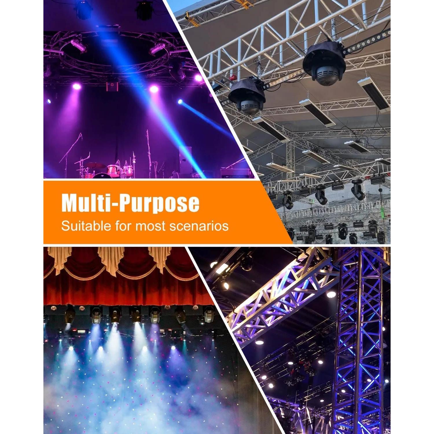 6 Abrazaderas O de Truss de Aluminio para Escenario 40-52mm