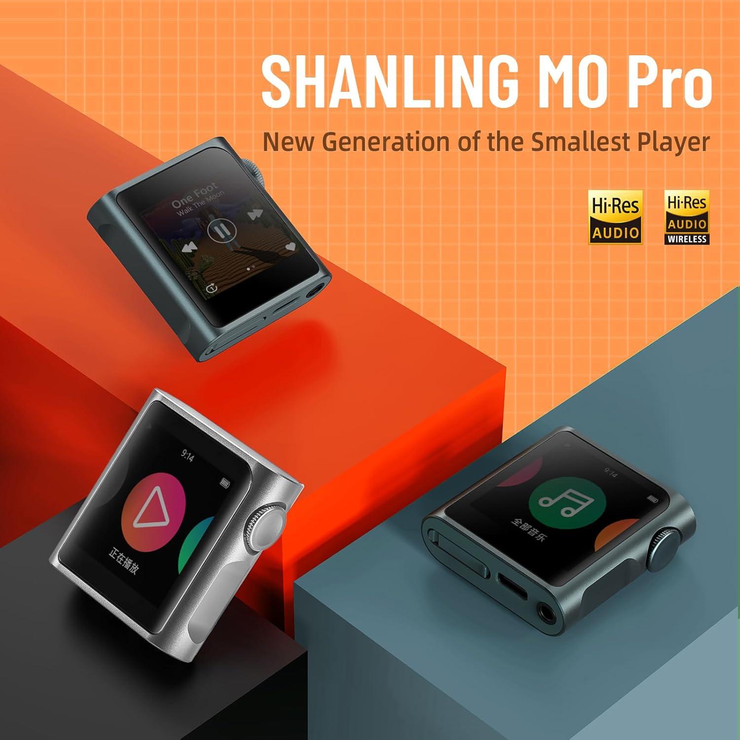 Reproductor MP3 SHANLING M0 Pro Bluetooth 5.0 2TB Azul