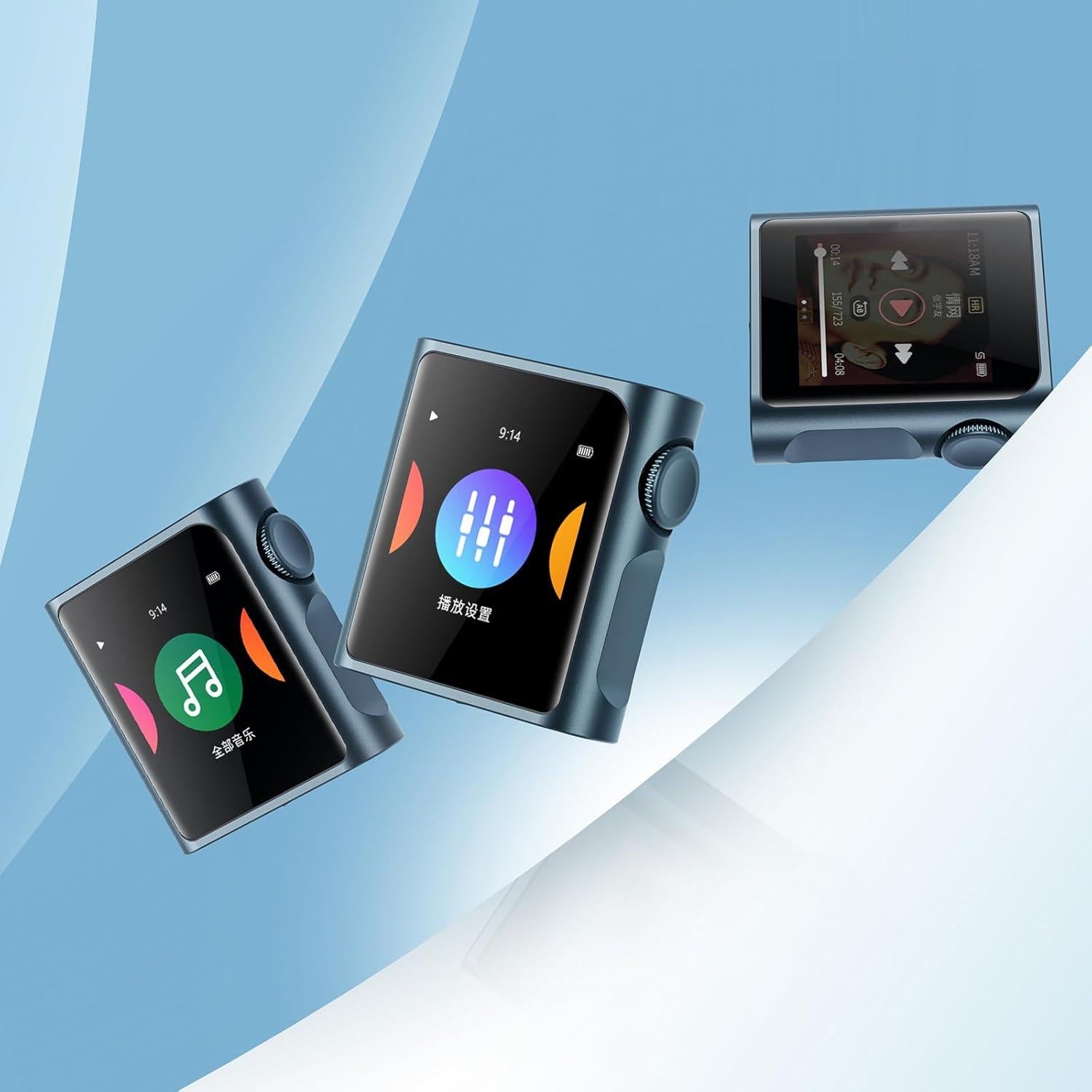 Reproductor MP3 SHANLING M0 Pro Bluetooth 5.0 2TB Azul