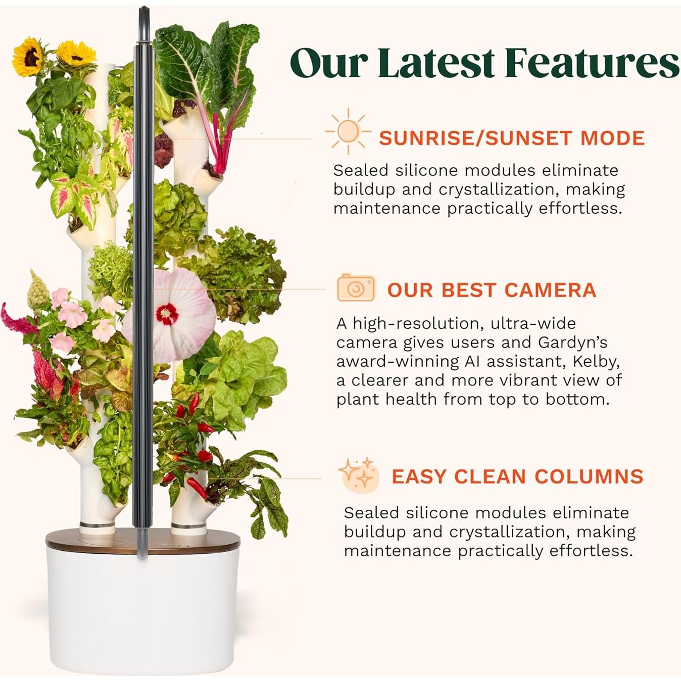 Sistema de Cultivo Hidropónico Gardyn Studio 2 - 16 Plantas