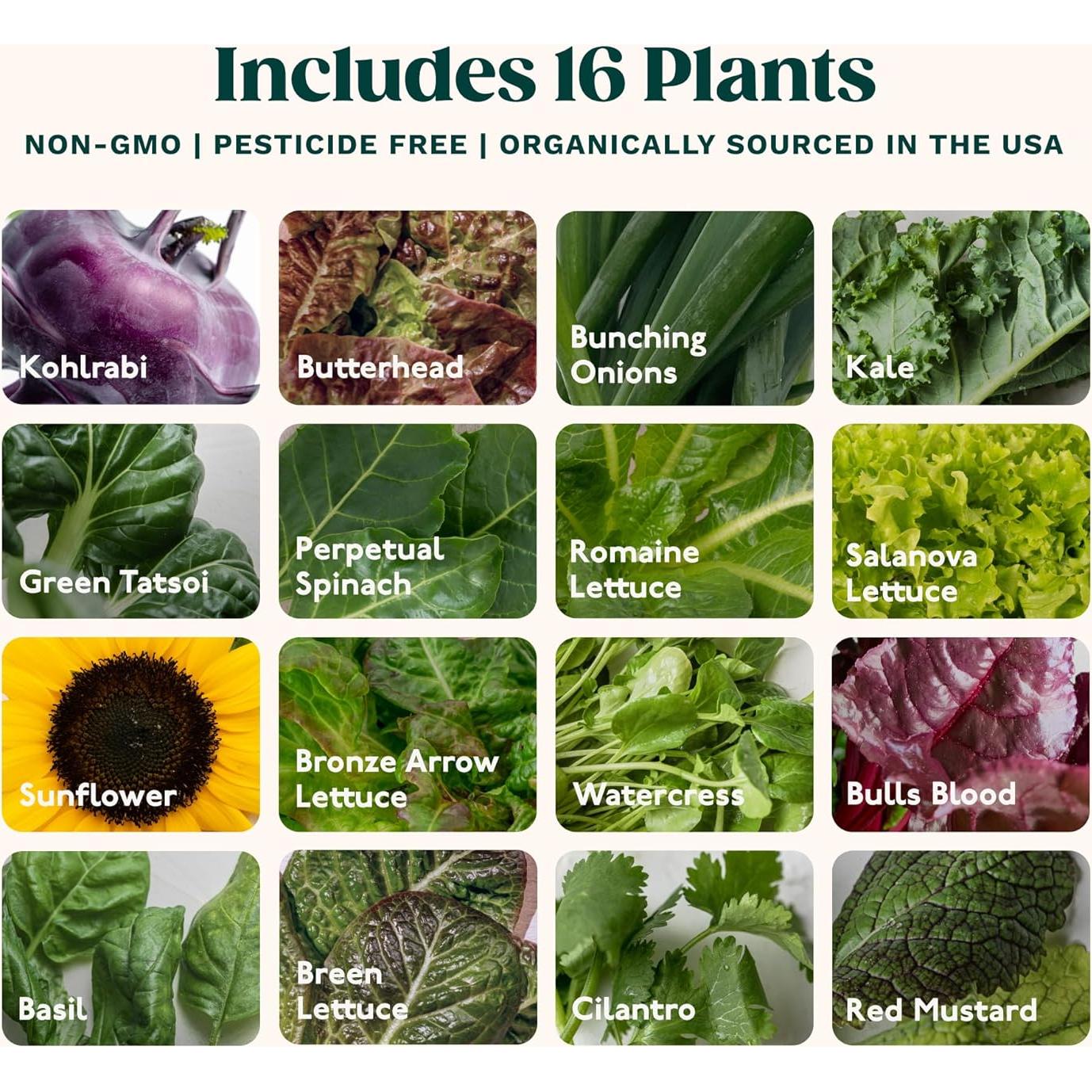 Sistema de Cultivo Hidropónico Gardyn Studio 2 - 16 Plantas