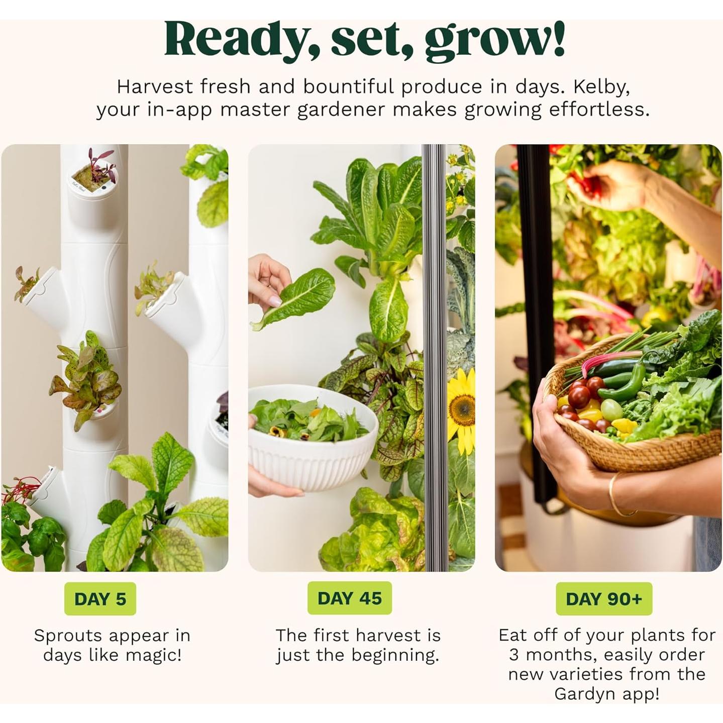 Sistema de Cultivo Hidropónico Gardyn Studio 2 - 16 Plantas