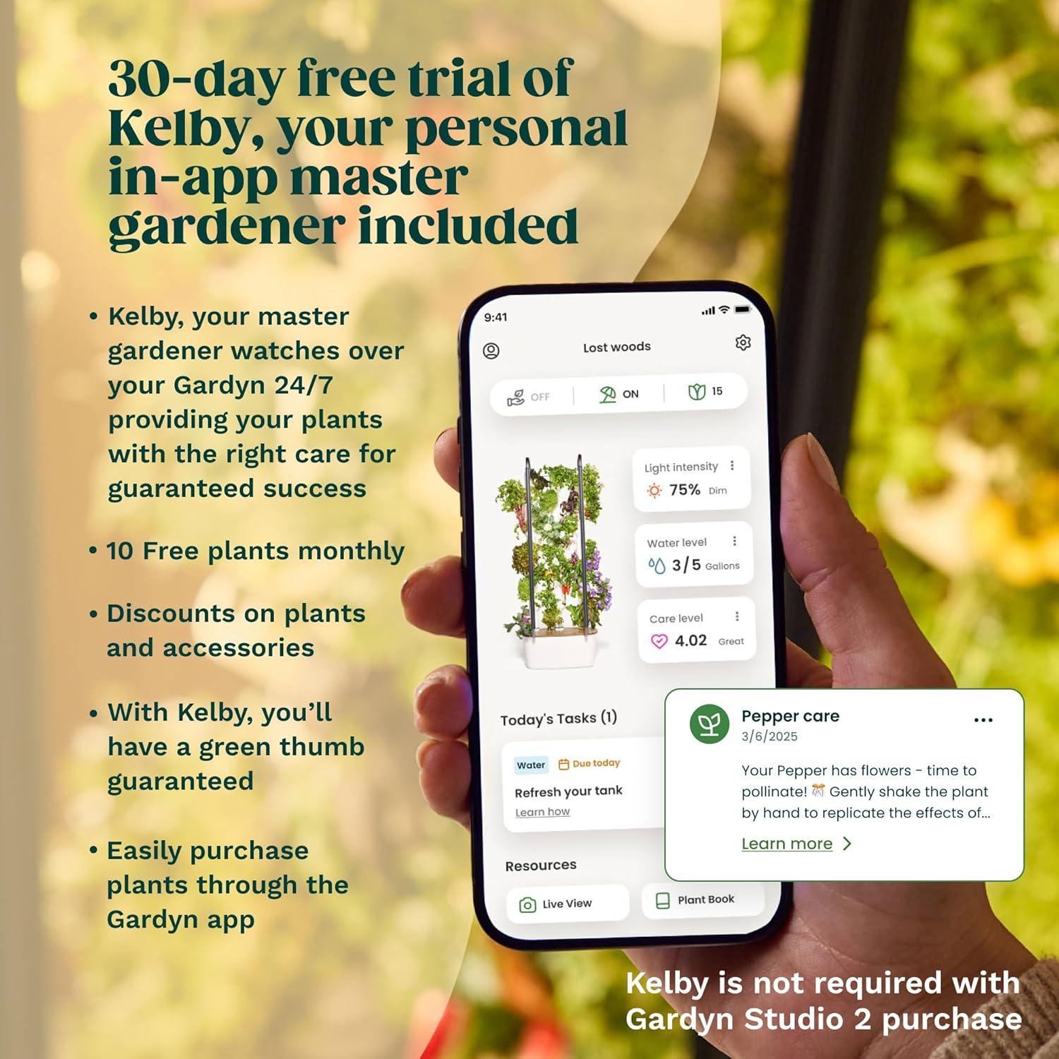 Sistema de Cultivo Hidropónico Gardyn Studio 2 - 16 Plantas