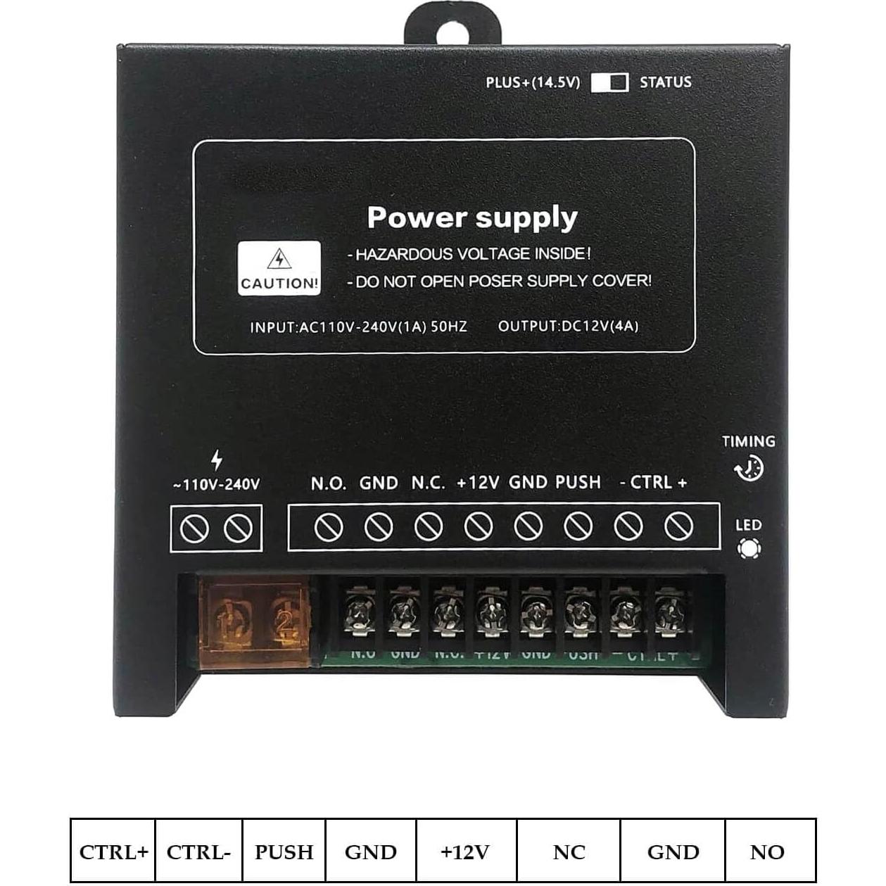 Sistema de Control de Acceso Biométrico YUHANUS YH-F370U - 3000 Usuarios
