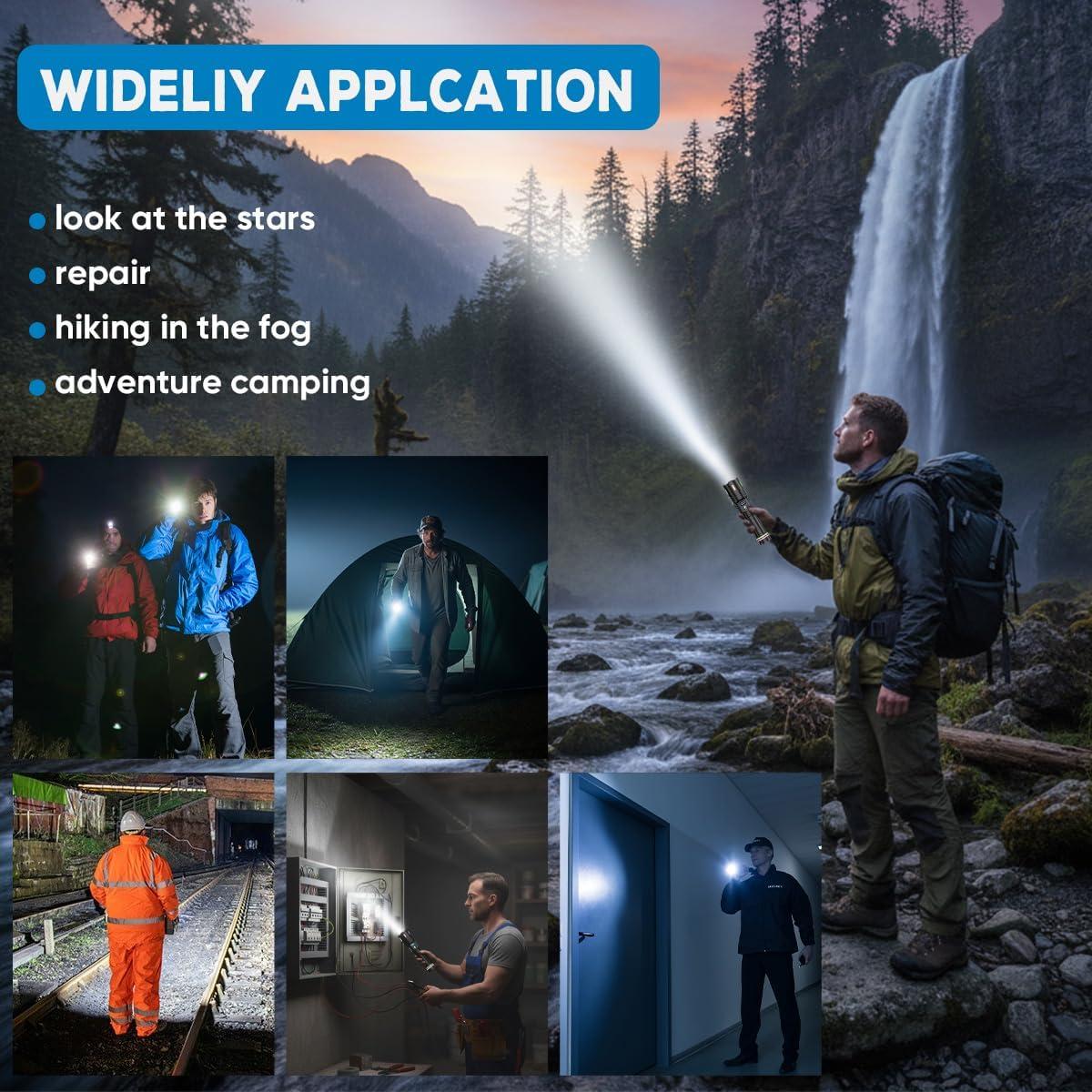 Linterna Recargable LED X.Store XF1588 15W 3 Modos IPX4