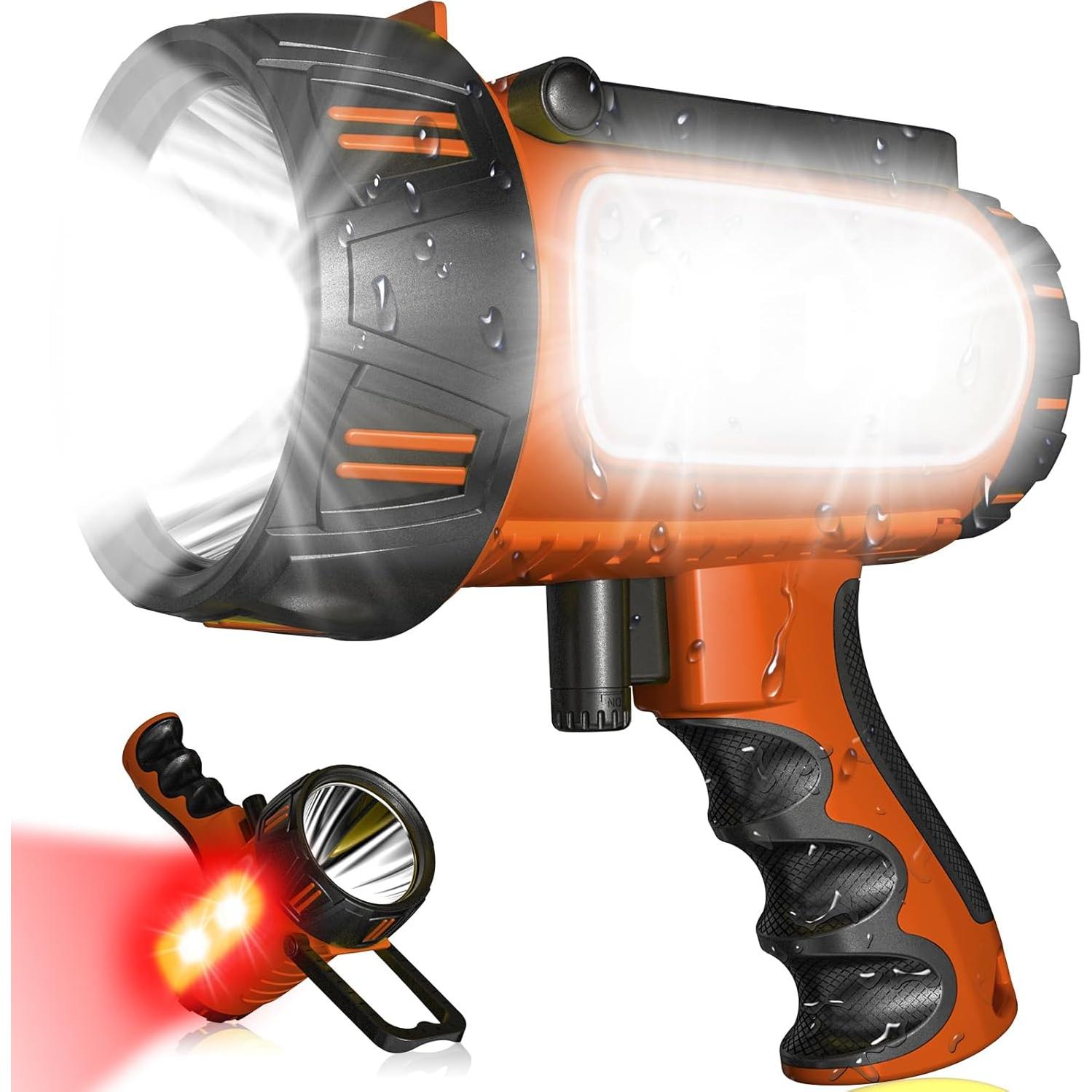 Linterna Portátil Recargable CHRMJERN FL1 90,000 Lúmenes