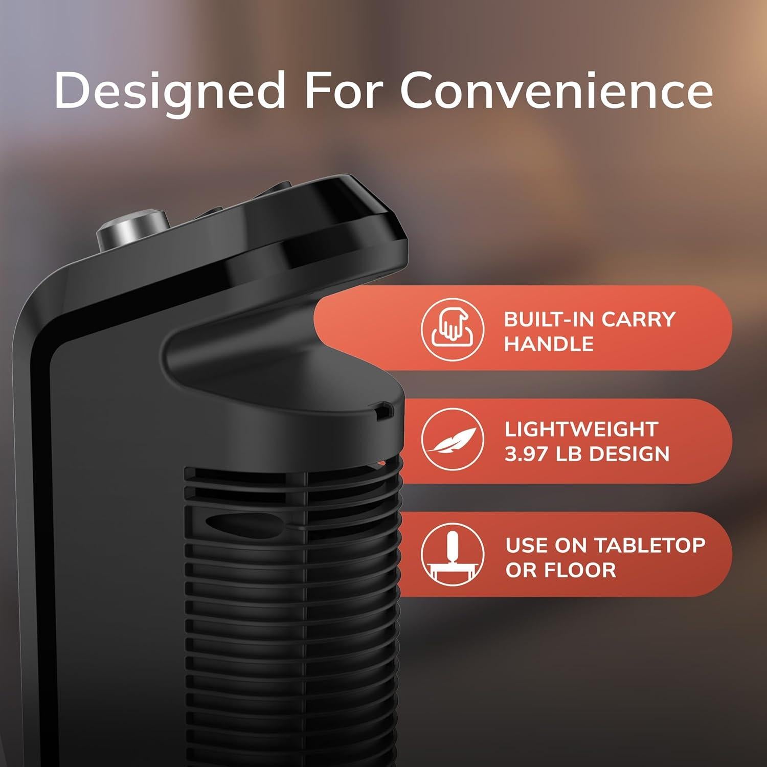 Calentador de Espacio Cerámico Lasko CT16450 1500W Oscilante