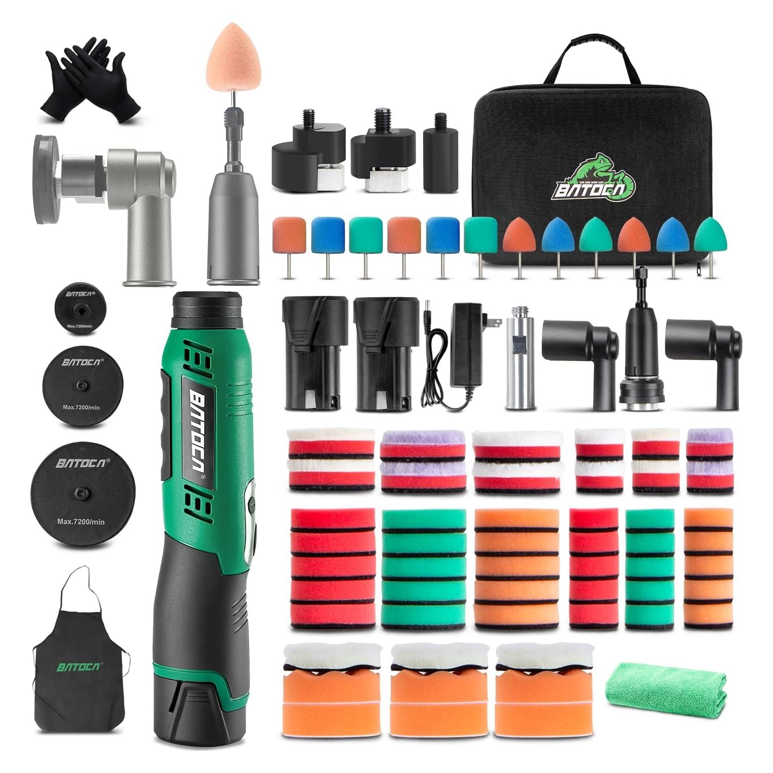 Pulidora Inalámbrica BATOCA S6 Mini 2 Baterías 12V 0.85kg