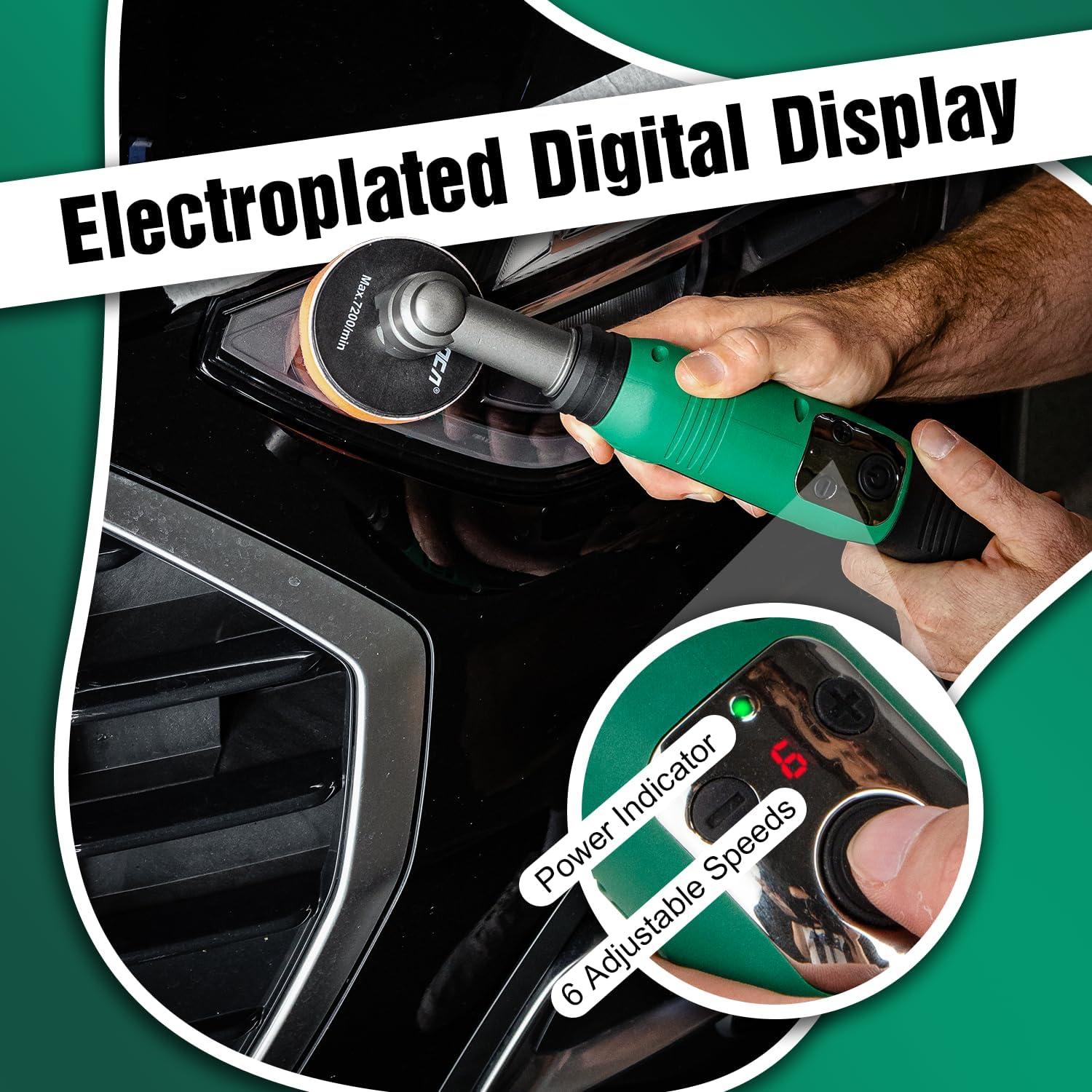 Pulidora Inalámbrica BATOCA S6 Mini 2 Baterías 12V 0.85kg