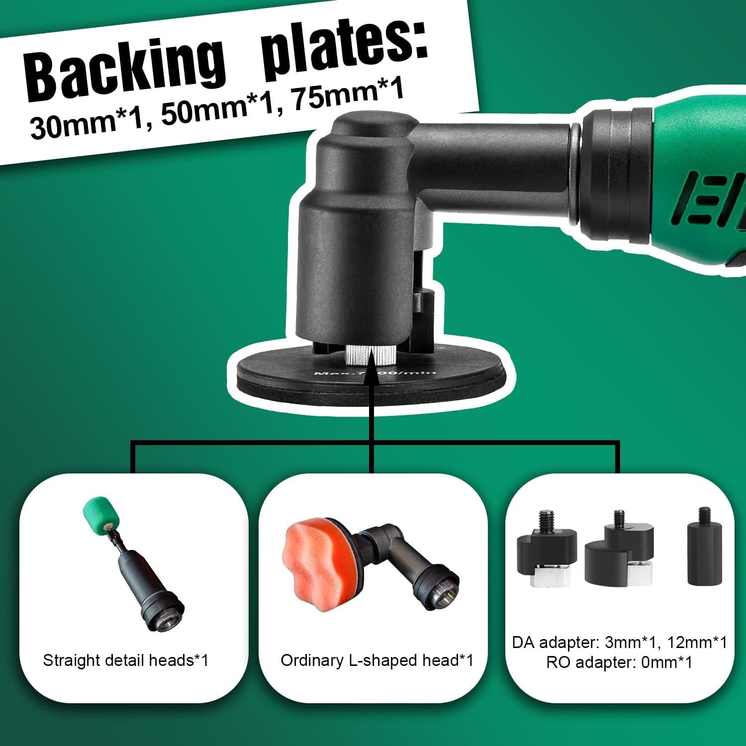 Pulidora Inalámbrica BATOCA S6 Mini 2 Baterías 12V 0.85kg