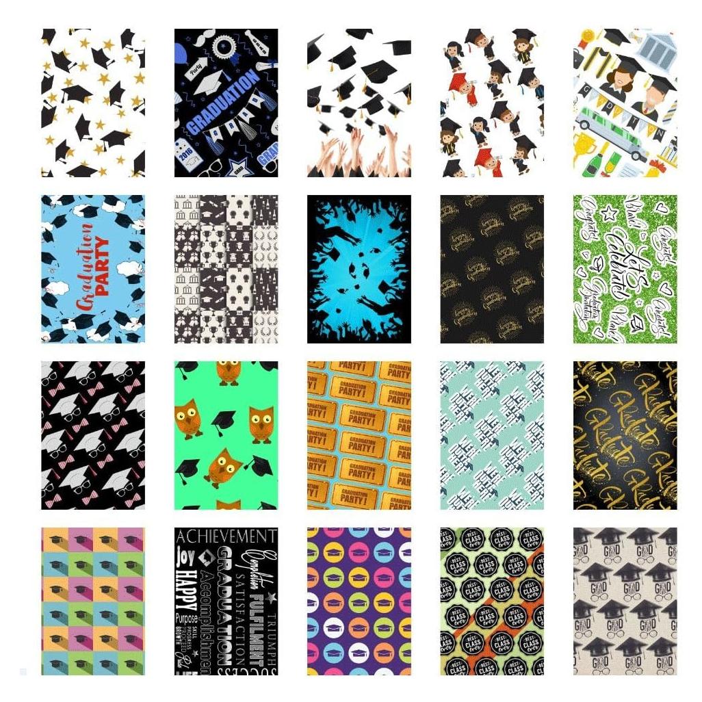 20 Marcos de Pegatinas Photo4Less para Fuji Instax Graduación