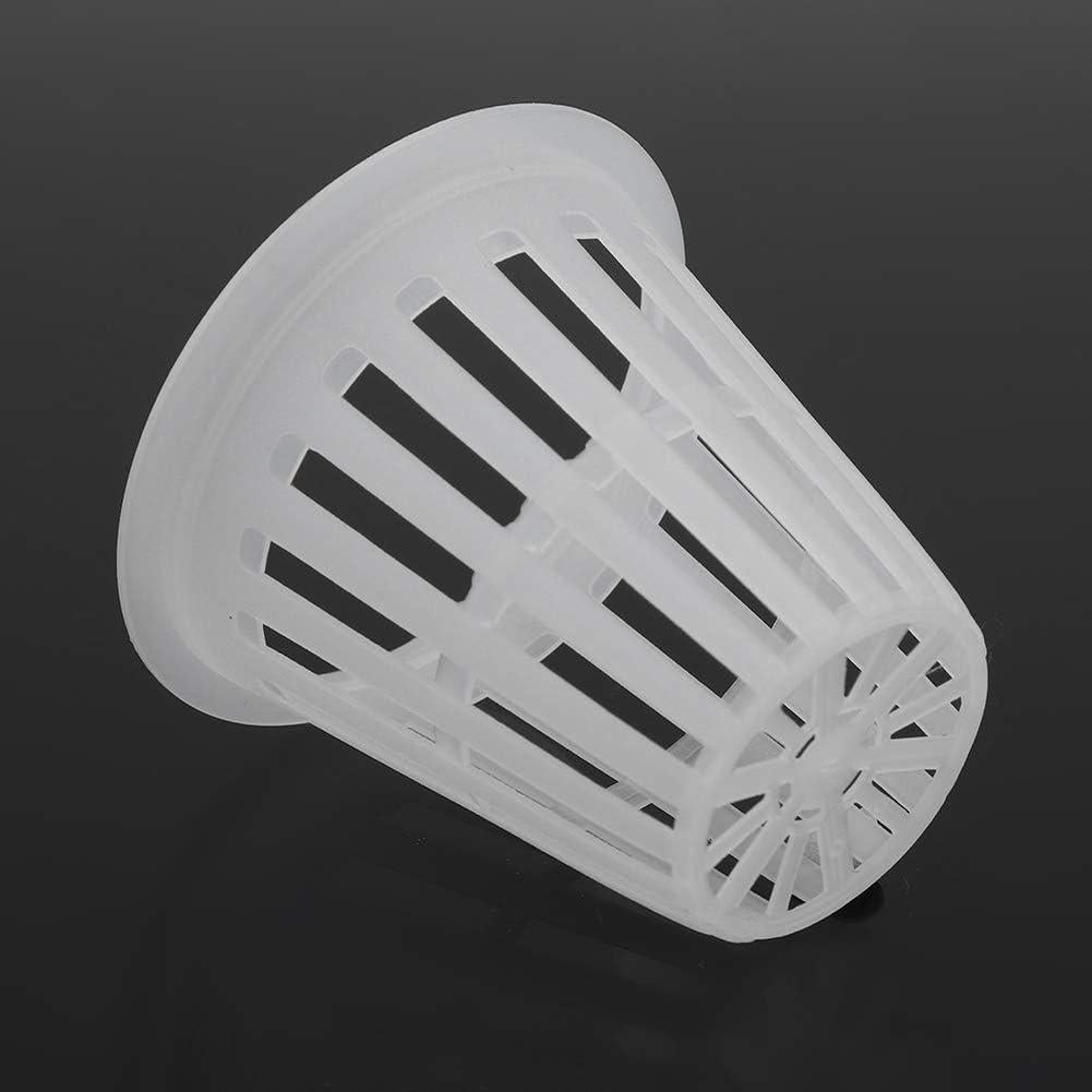 Canastas Hidropónicas 10 Pcs EBTOOLS 5.08 cm Plástico Blanco