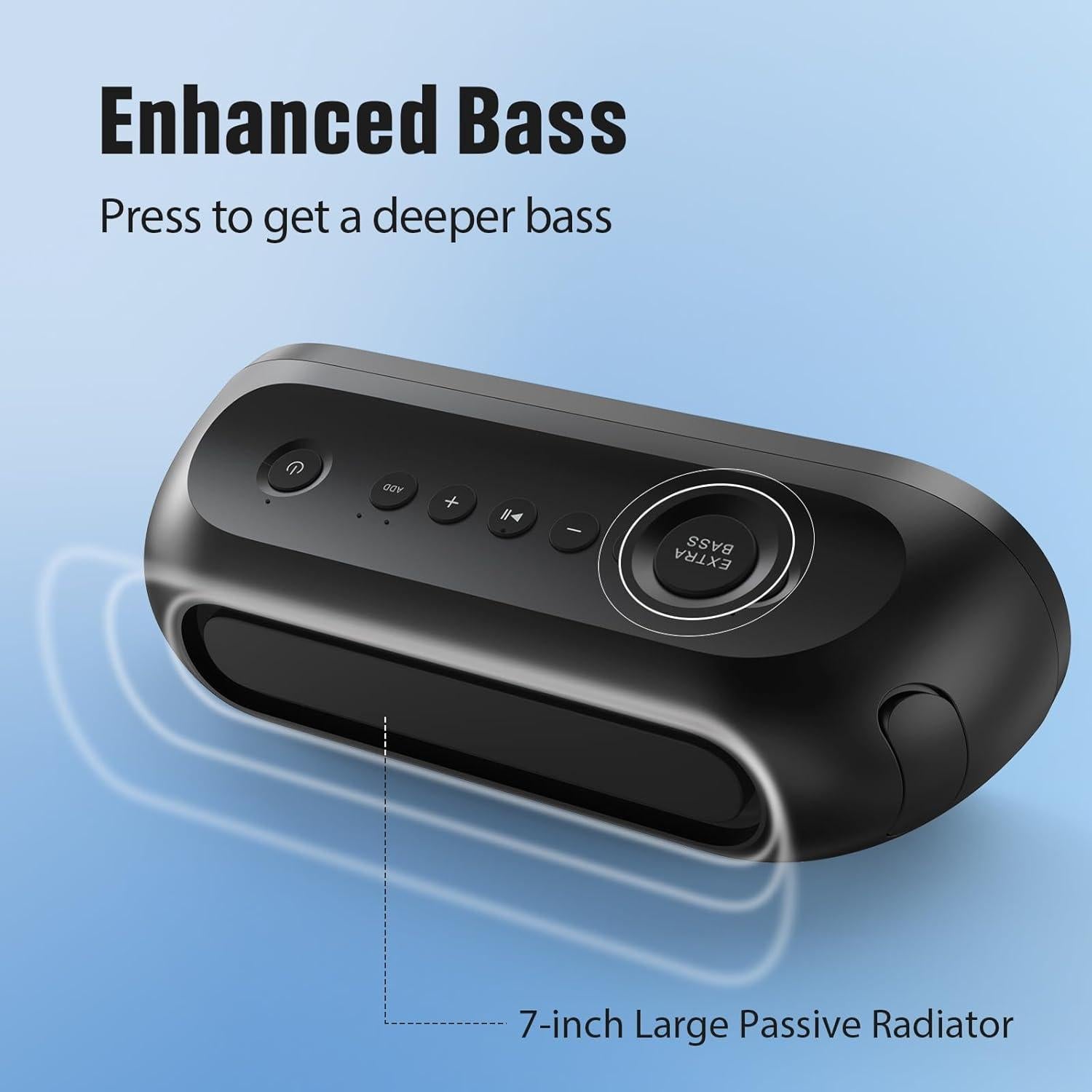 Altavoz Bluetooth DOSS SoundBox Pro+ P300 40W Impermeable