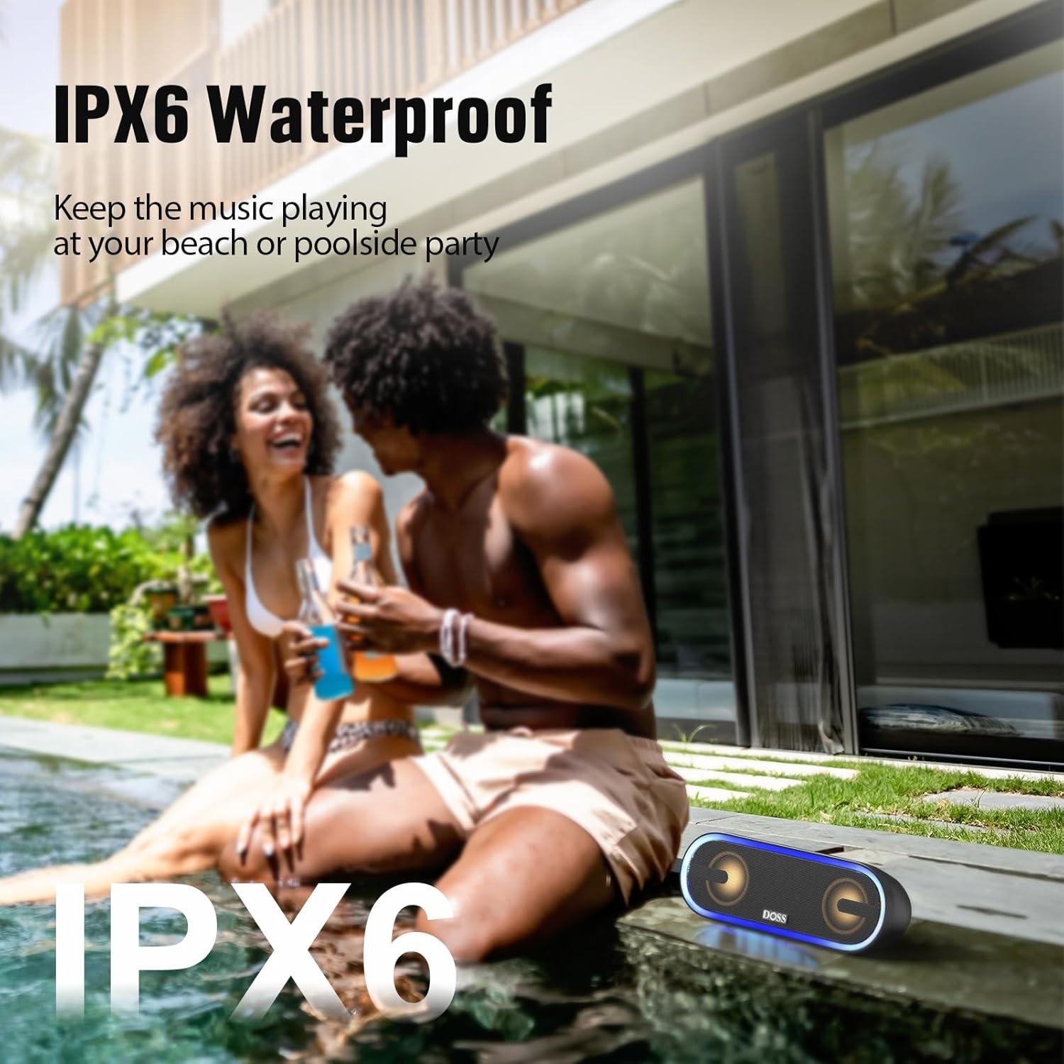 Altavoz Bluetooth DOSS SoundBox Pro+ P300 40W Impermeable