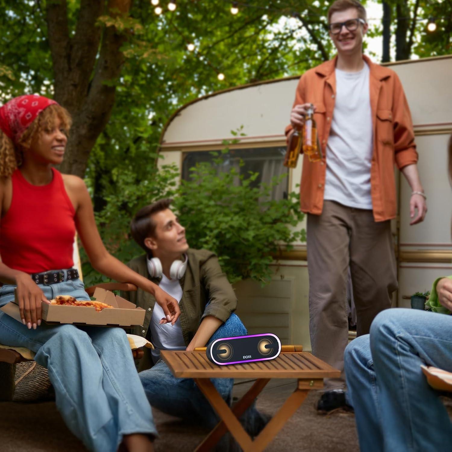 Altavoz Bluetooth DOSS SoundBox Pro+ P300 40W Impermeable