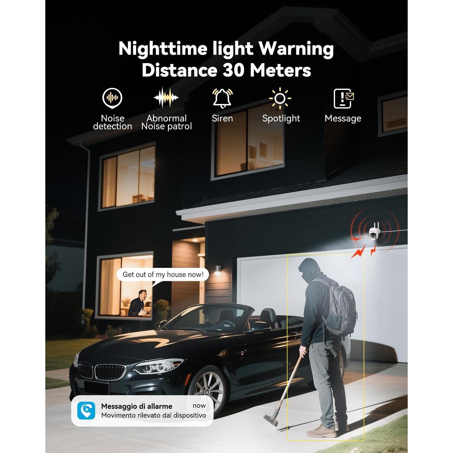 Sistema de Cámara de Seguridad Inalámbrica Jennov 5MP NVR 8CH