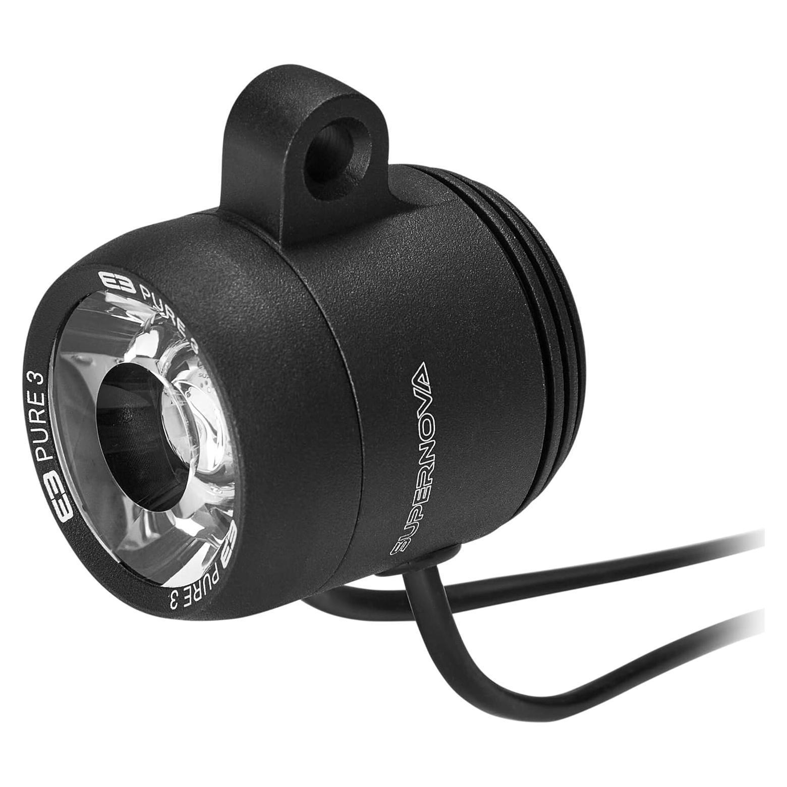 Luz Frontal Supernova E3 Pura 3 Boca Abajo 90g