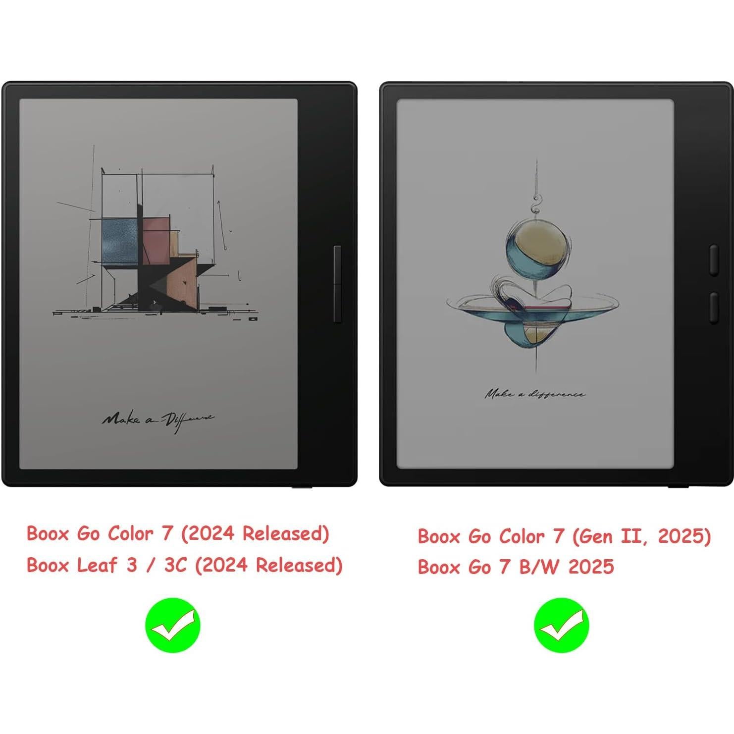 Funda Magnética GOVTVA para Tableta Onyx Boox Go 7 - Negro