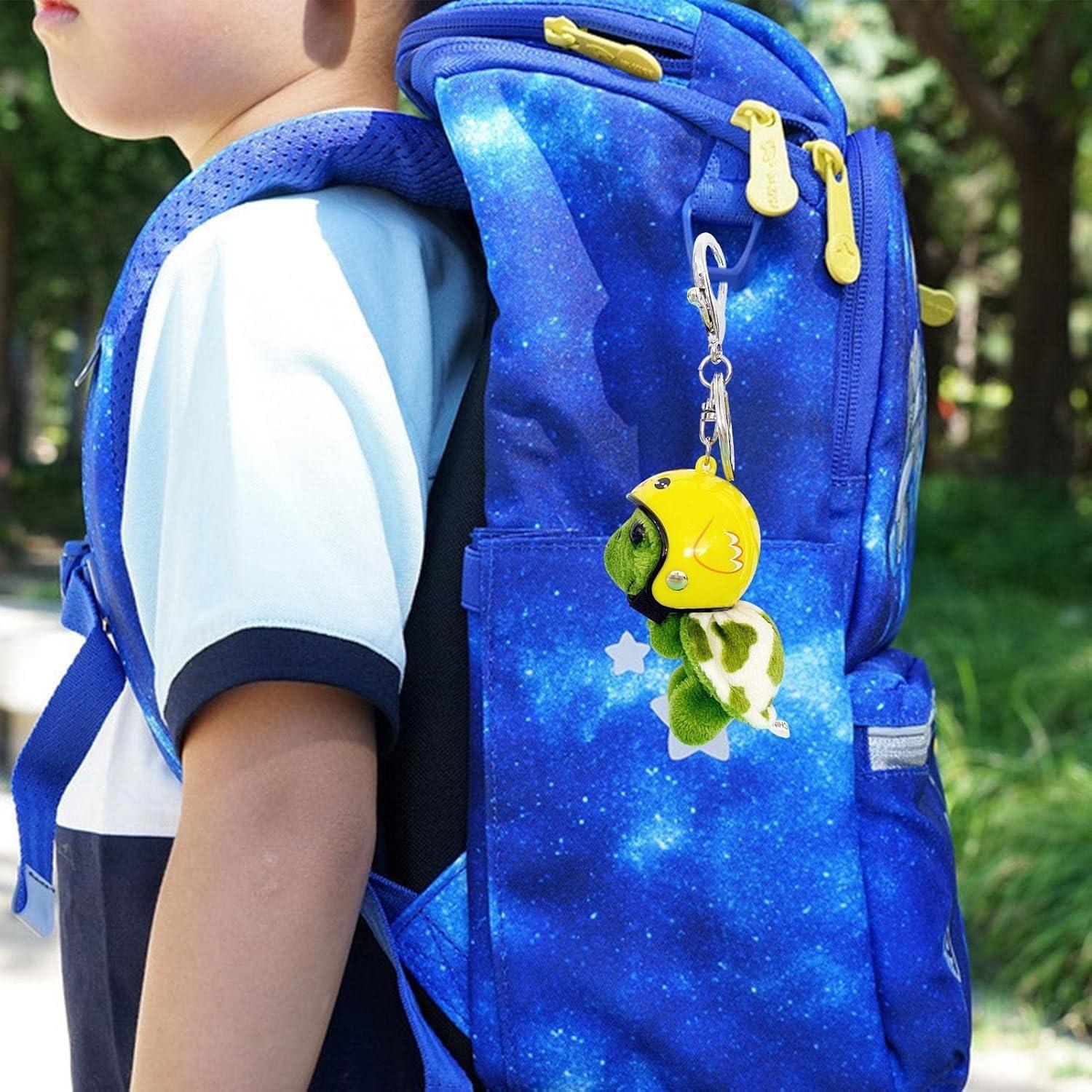 Llavero de Tortuga Marina de Peluche Jizlan Amarillo 22g