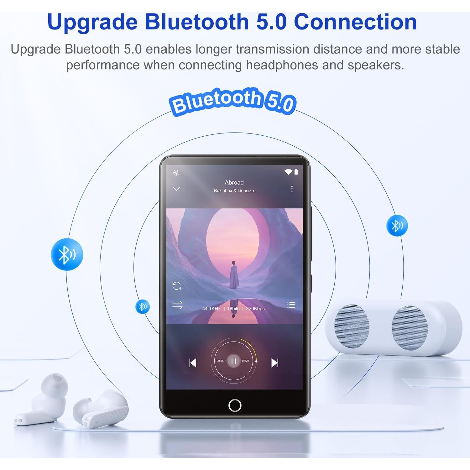 Reproductor MP3 Conrain M301-Pro 96GB Bluetooth WiFi Pantalla 4.02"