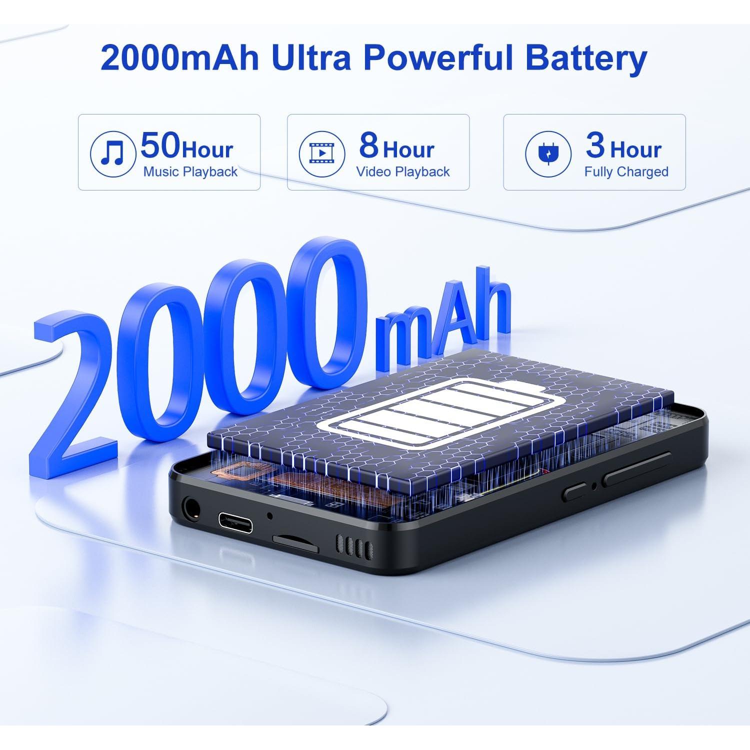 Reproductor MP3 Conrain M301-Pro 96GB Bluetooth WiFi Pantalla 4.02"