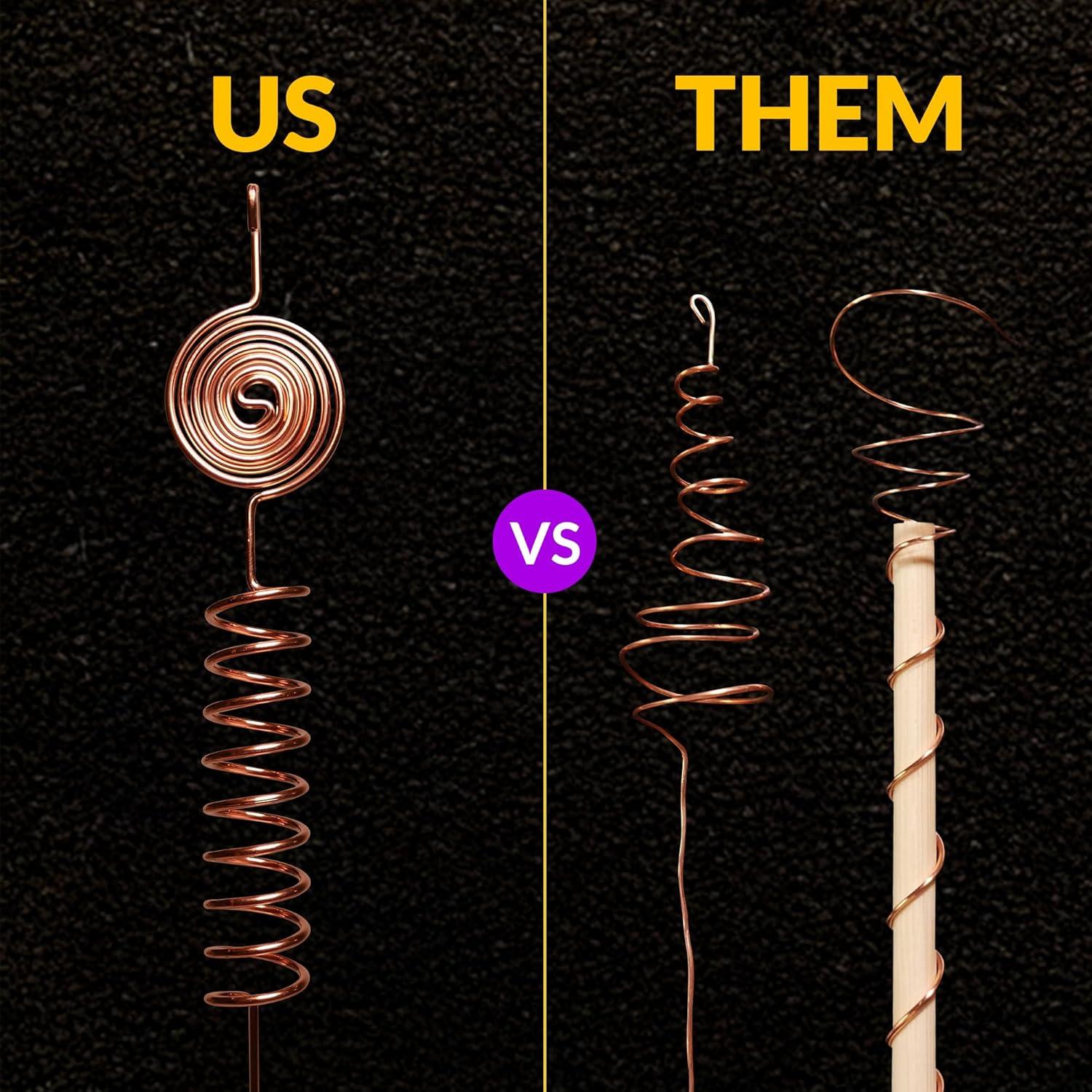 Kit de Antenas de Jardinería Thrive Garden - 3 Bobinas de Cobre 10 AWG