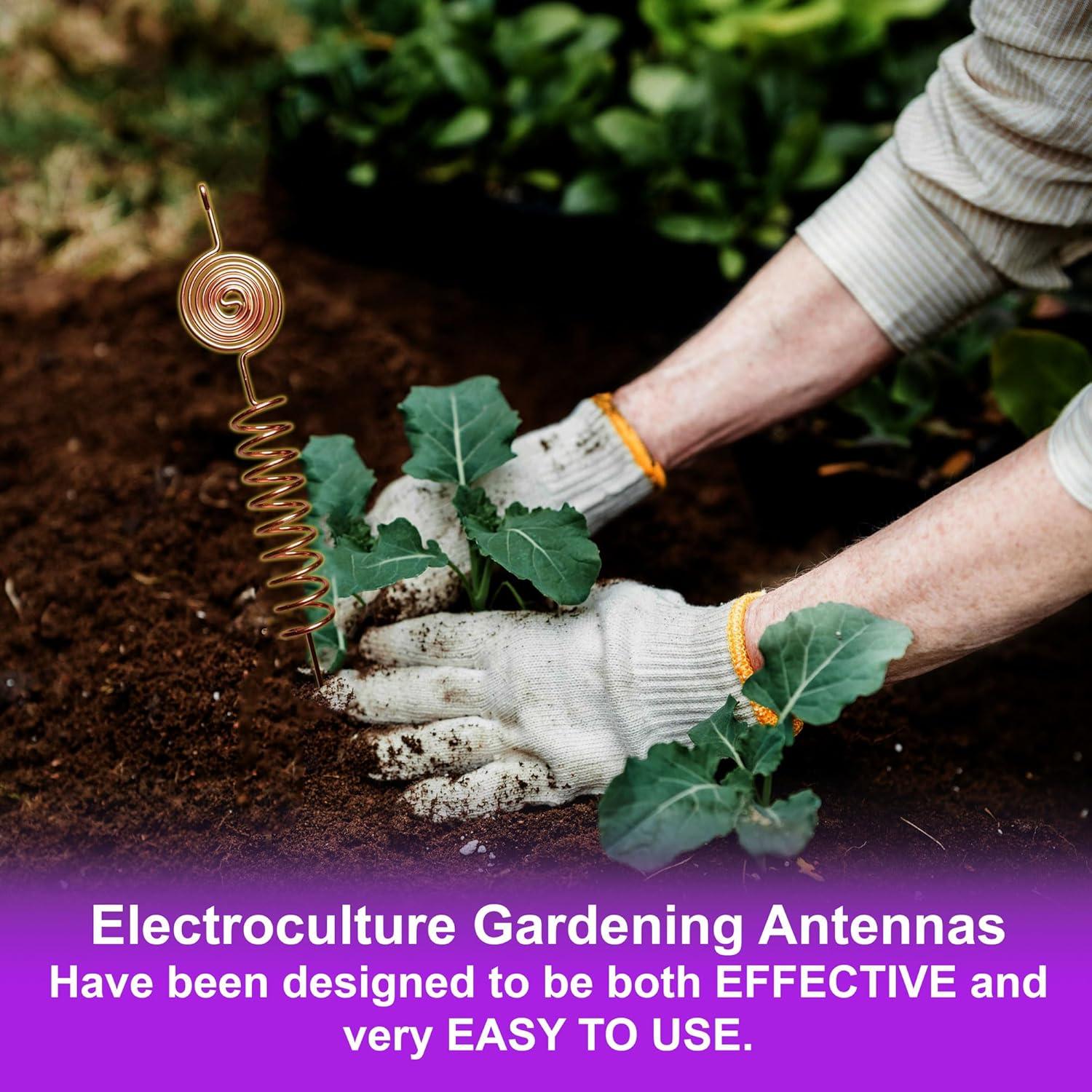 Kit de Antenas de Jardinería Thrive Garden - 3 Bobinas de Cobre 10 AWG