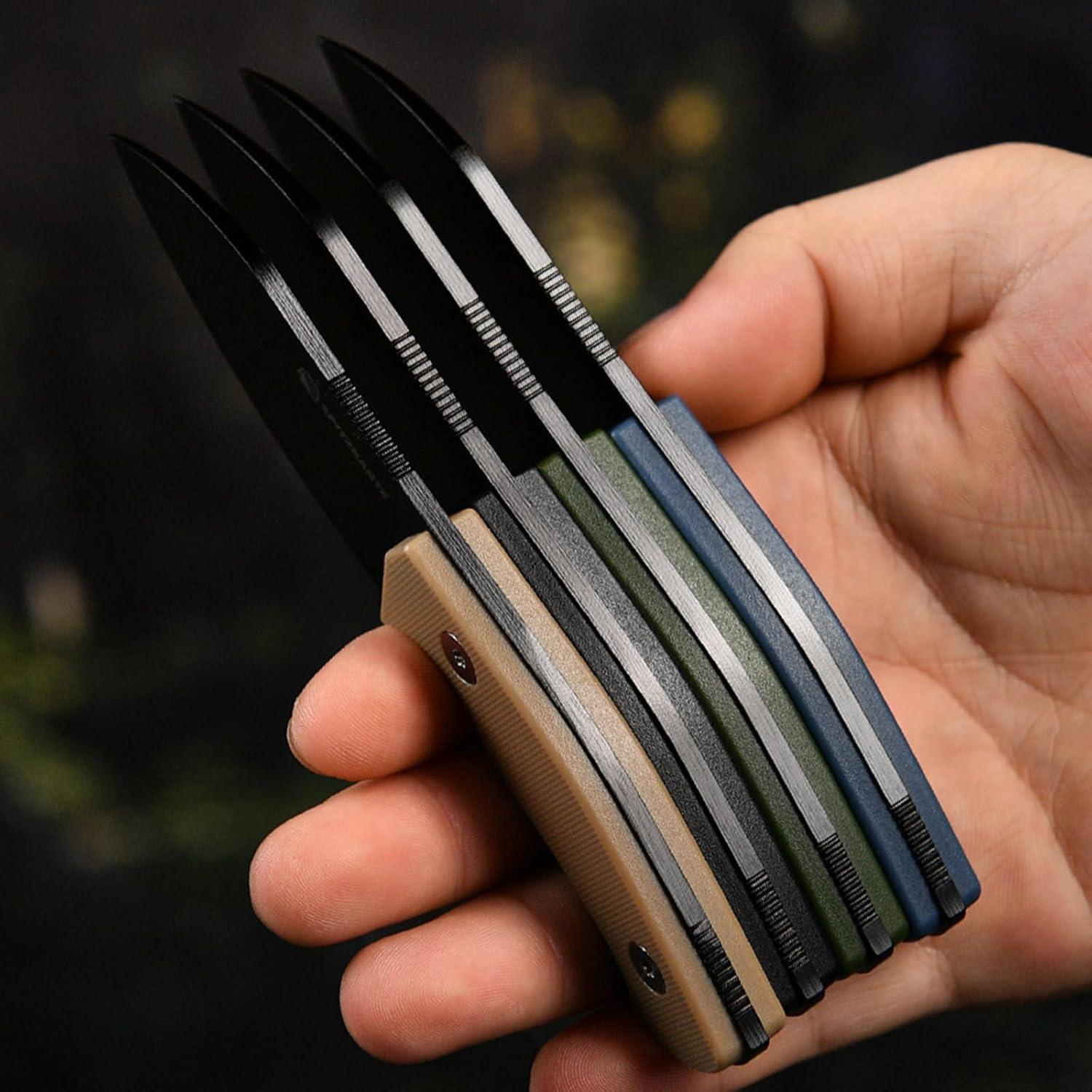 Cuchillo de Cuello SPITZKANTE P-DA 14 cm Acero Inoxidable EDC