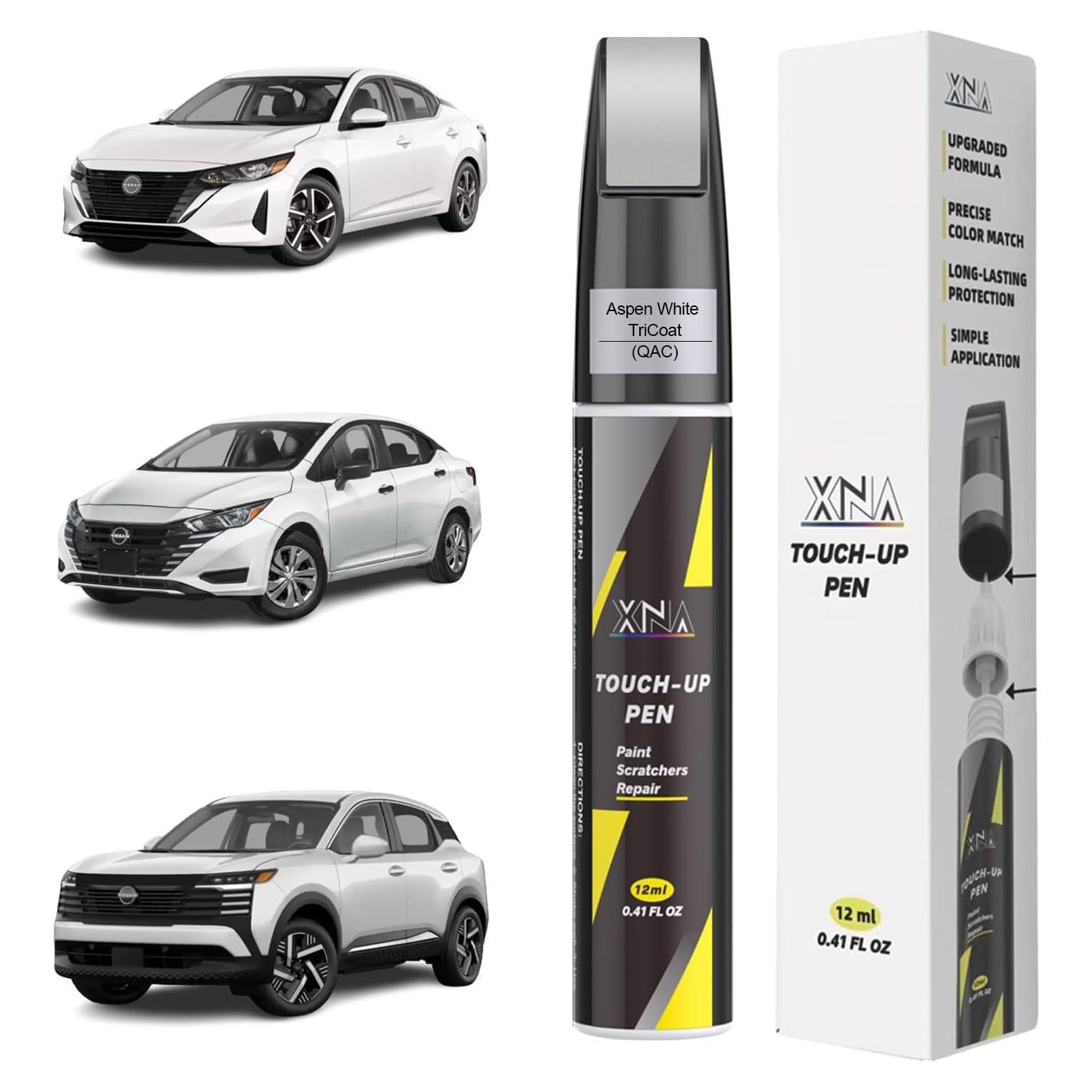 Bolígrafo de Pintura de Toque XNA Aspen White TriCoat 12ml