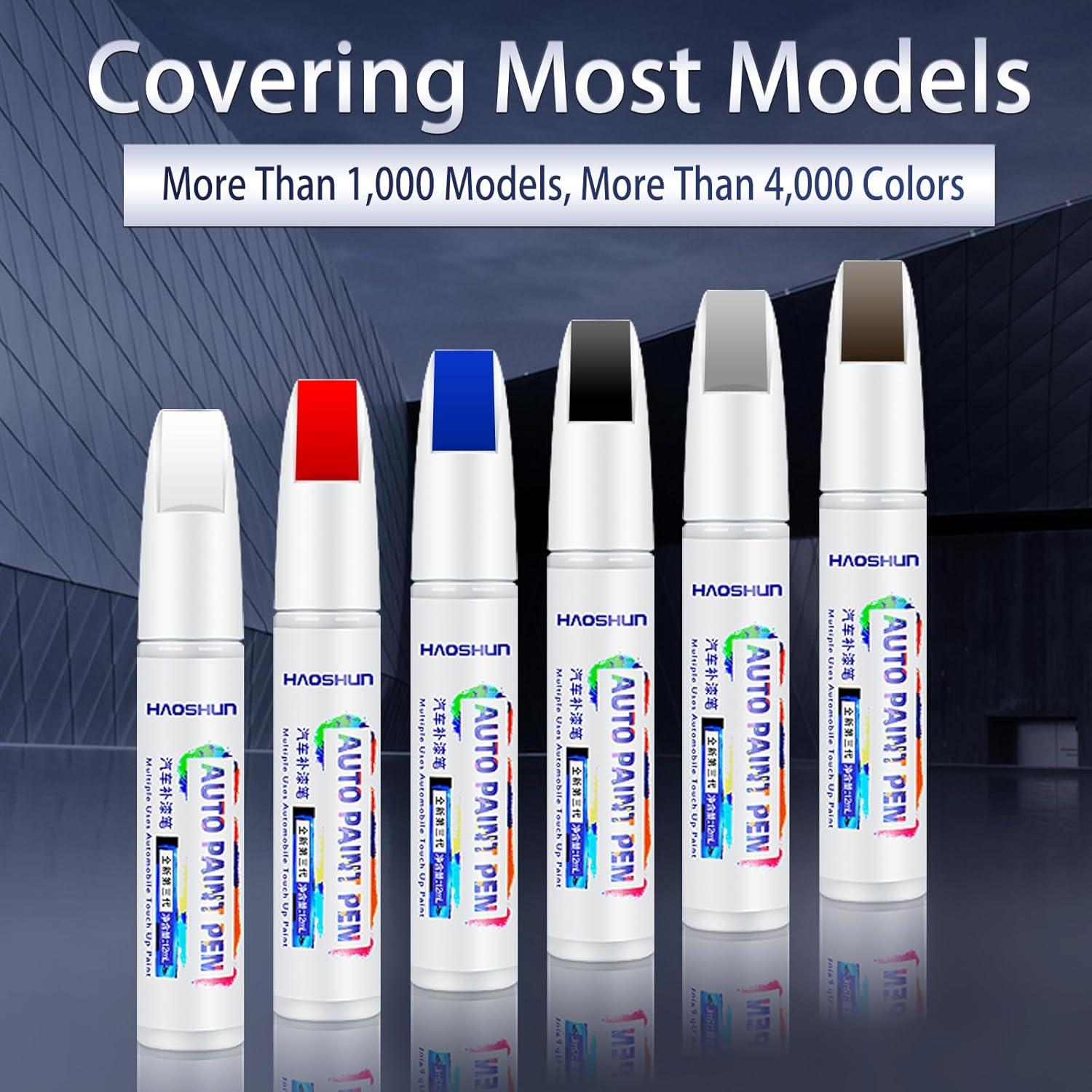 Bolígrafo de Pintura Retoque BXQATMB 12ml Blanco Metálico