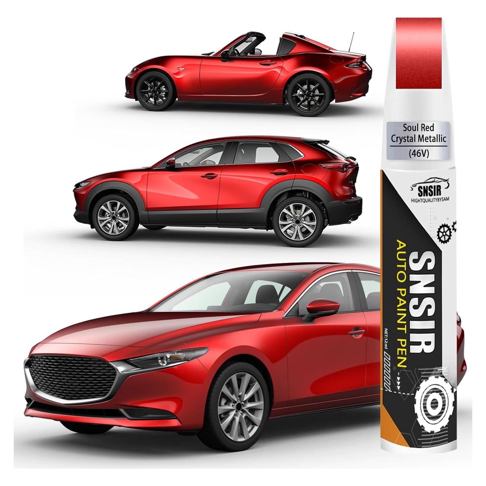 Pintura de Retoque SNSIR 46V Rojo Alma Metálico 12ml