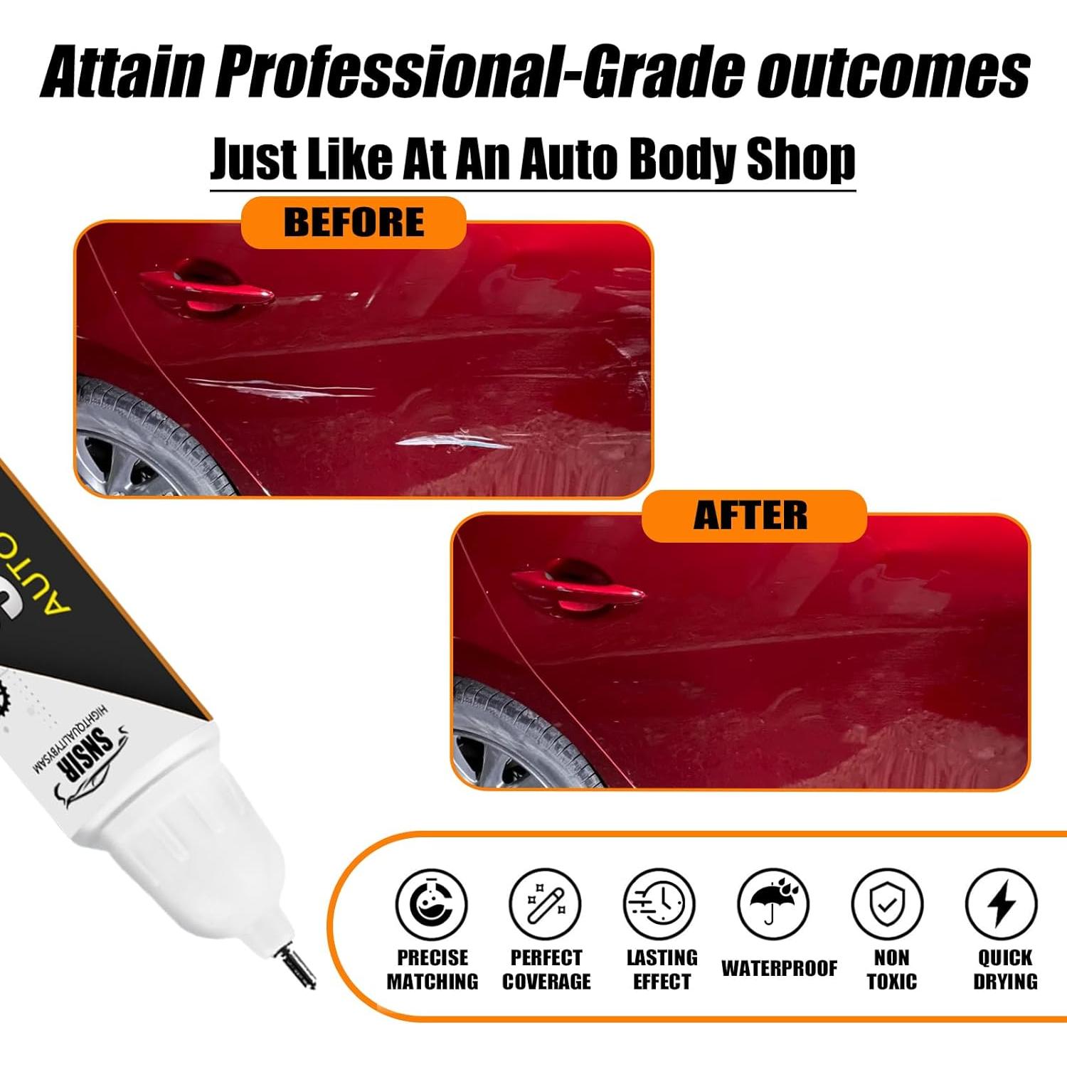 Pintura de Retoque SNSIR 46V Rojo Alma Metálico 12ml