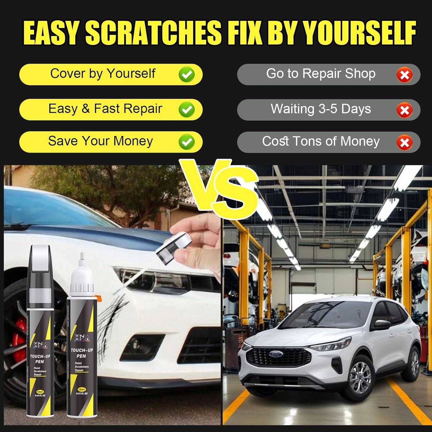 Pintura de Toque XNA Eruptión Verde Metálico para Ford 12ml